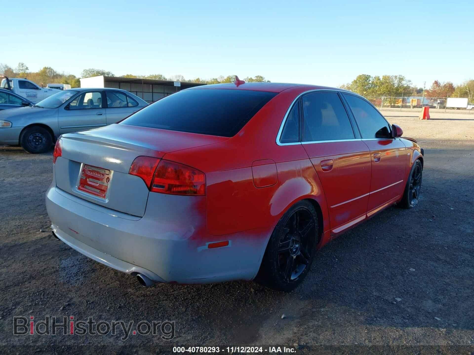 2008 AUDI A4 - VIN: WAUAF78E28A143465 - Фото 4