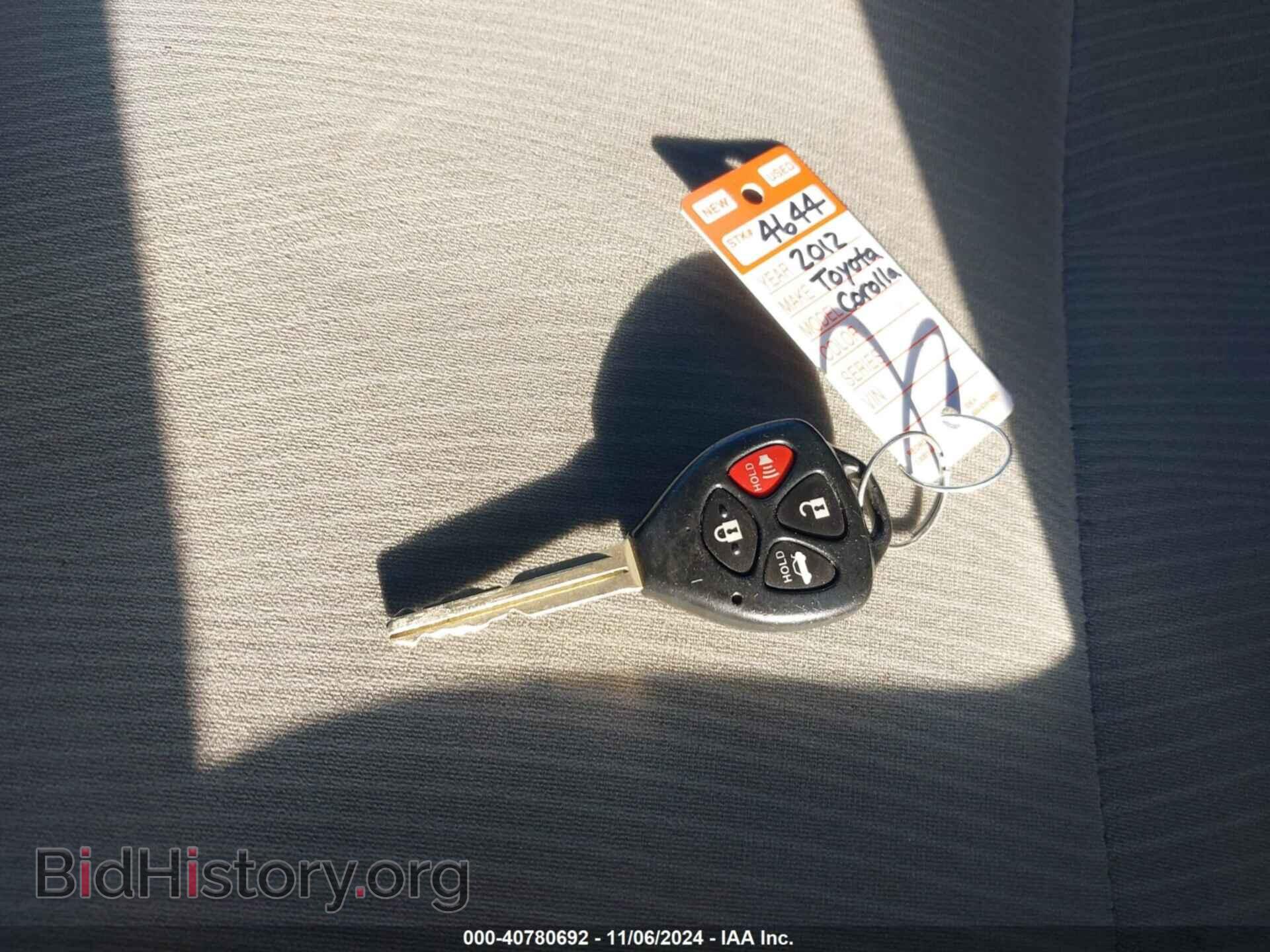 2012 TOYOTA COROLLA - VIN: 2T1BU4EE4CC788672 - Фото 11
