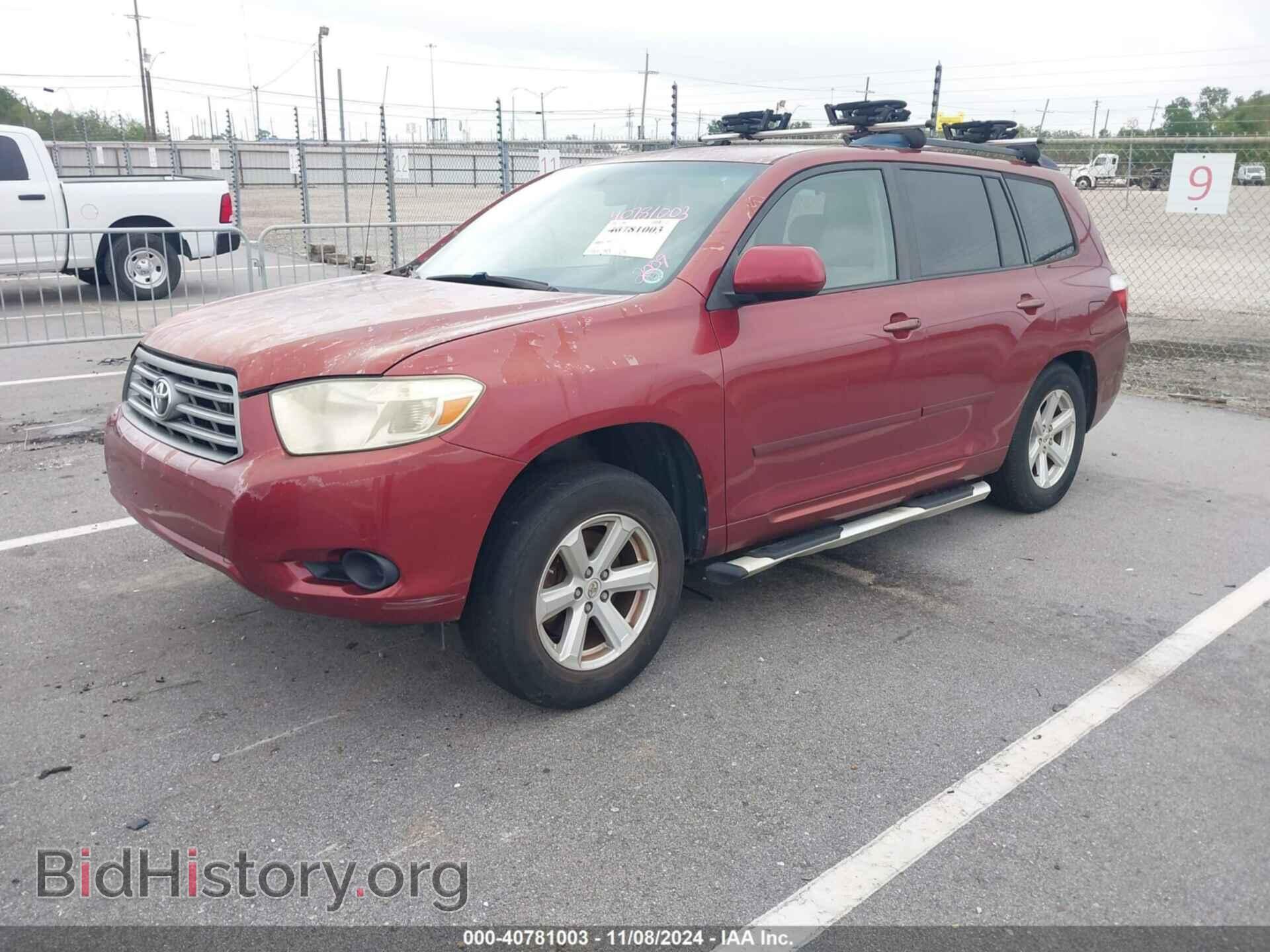 2009 TOYOTA HIGHLANDER - VIN: JTEDS41A592092987 - Фото 2