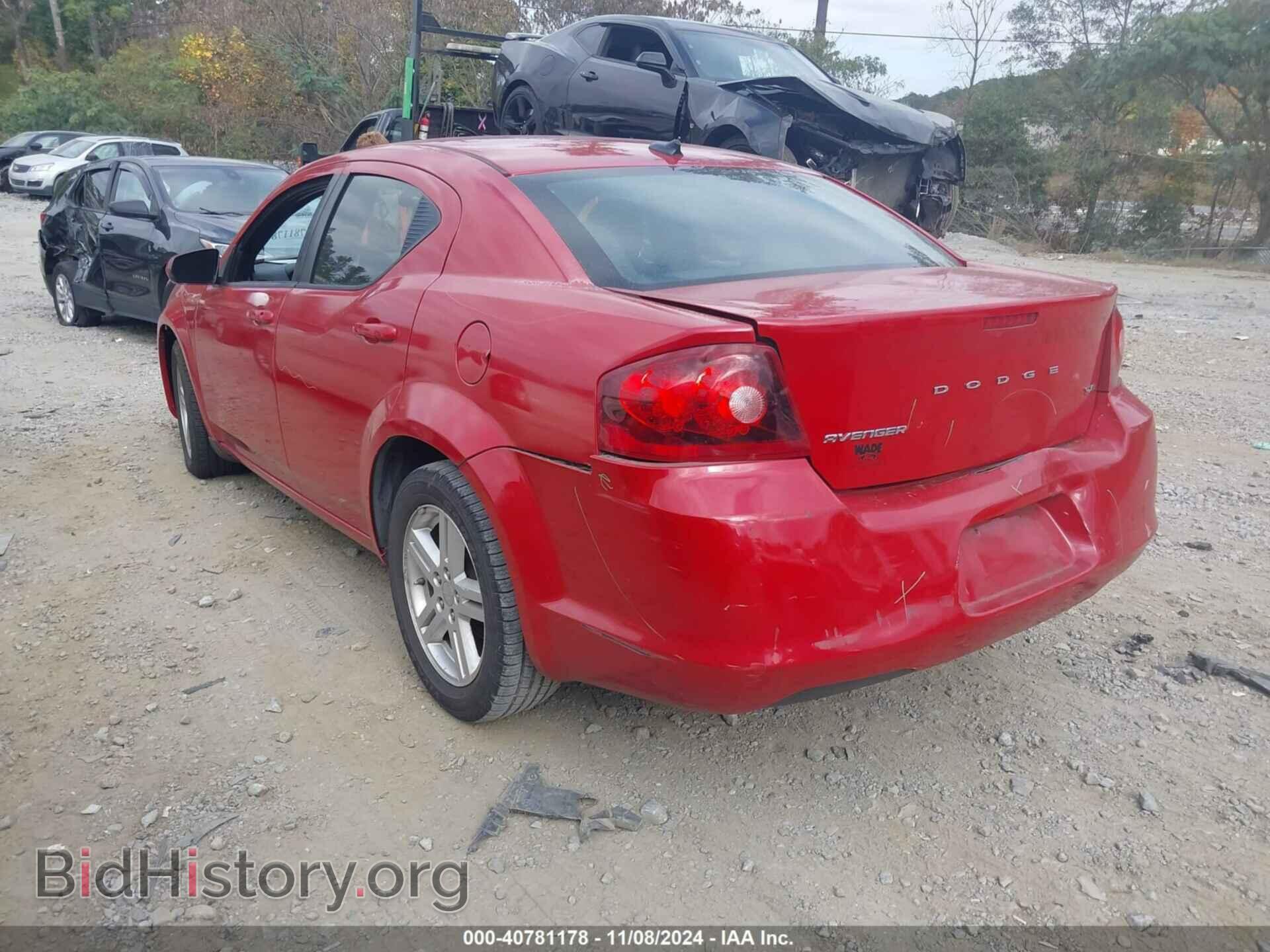 2012 DODGE AVENGER - VIN: 1C3CDZCB2CN237183 - Photo 3