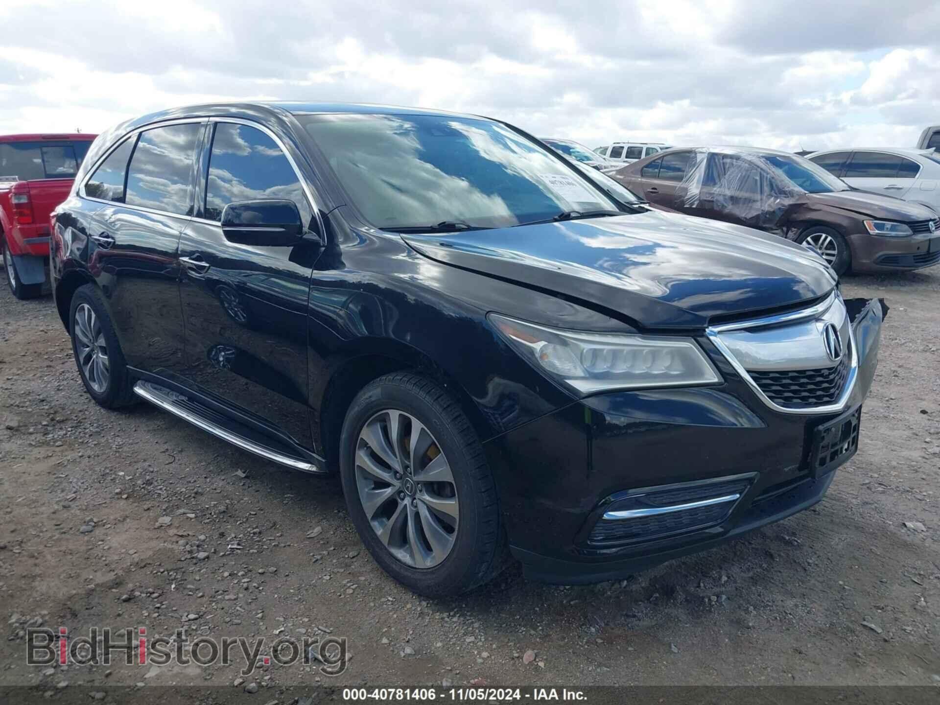 Фотография 5FRYD4H43FB028065 - ACURA MDX 2015