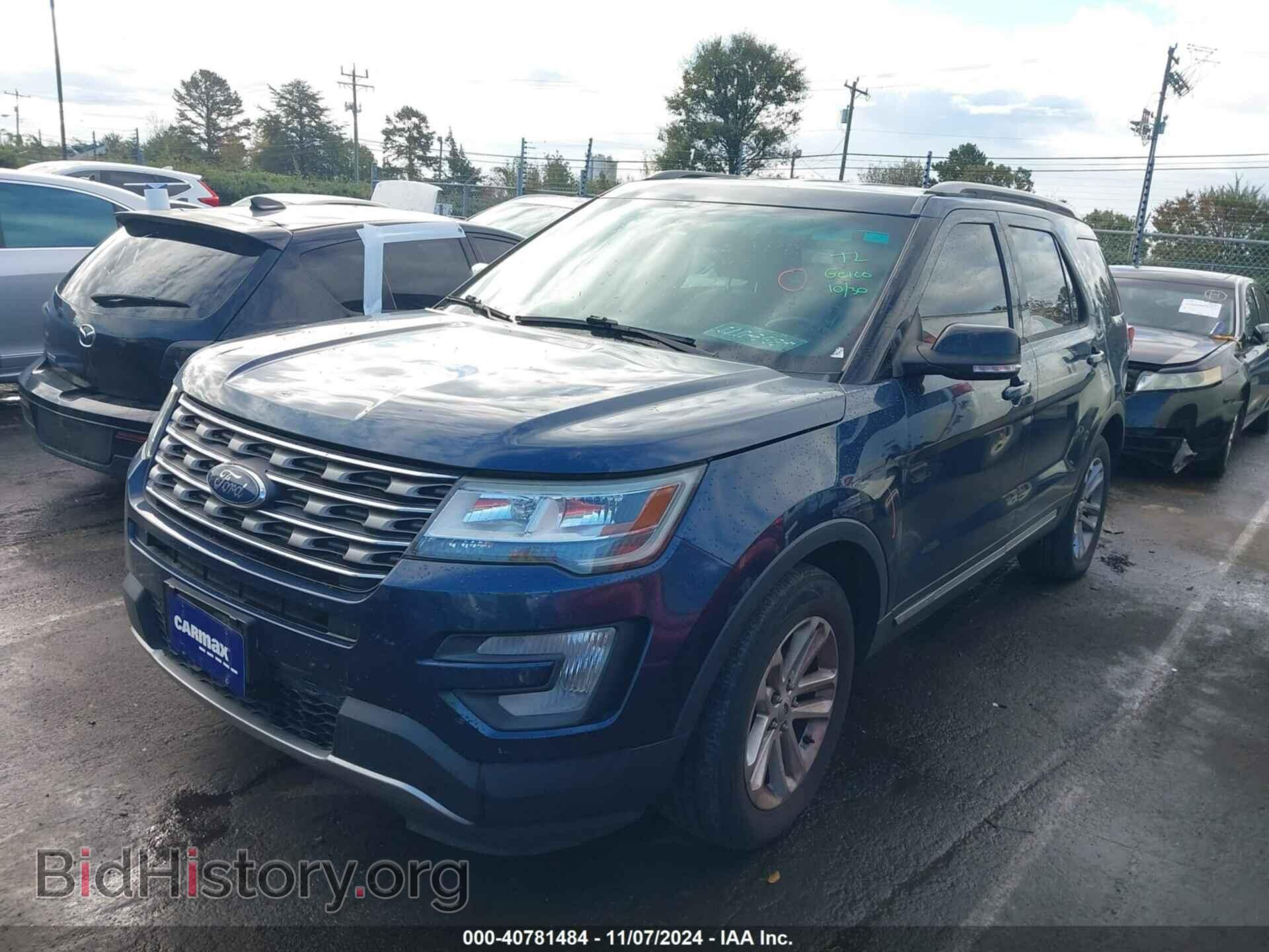 2016 FORD EXPLORER - VIN: 1FM5K7D80GGC31910 - Фото 2