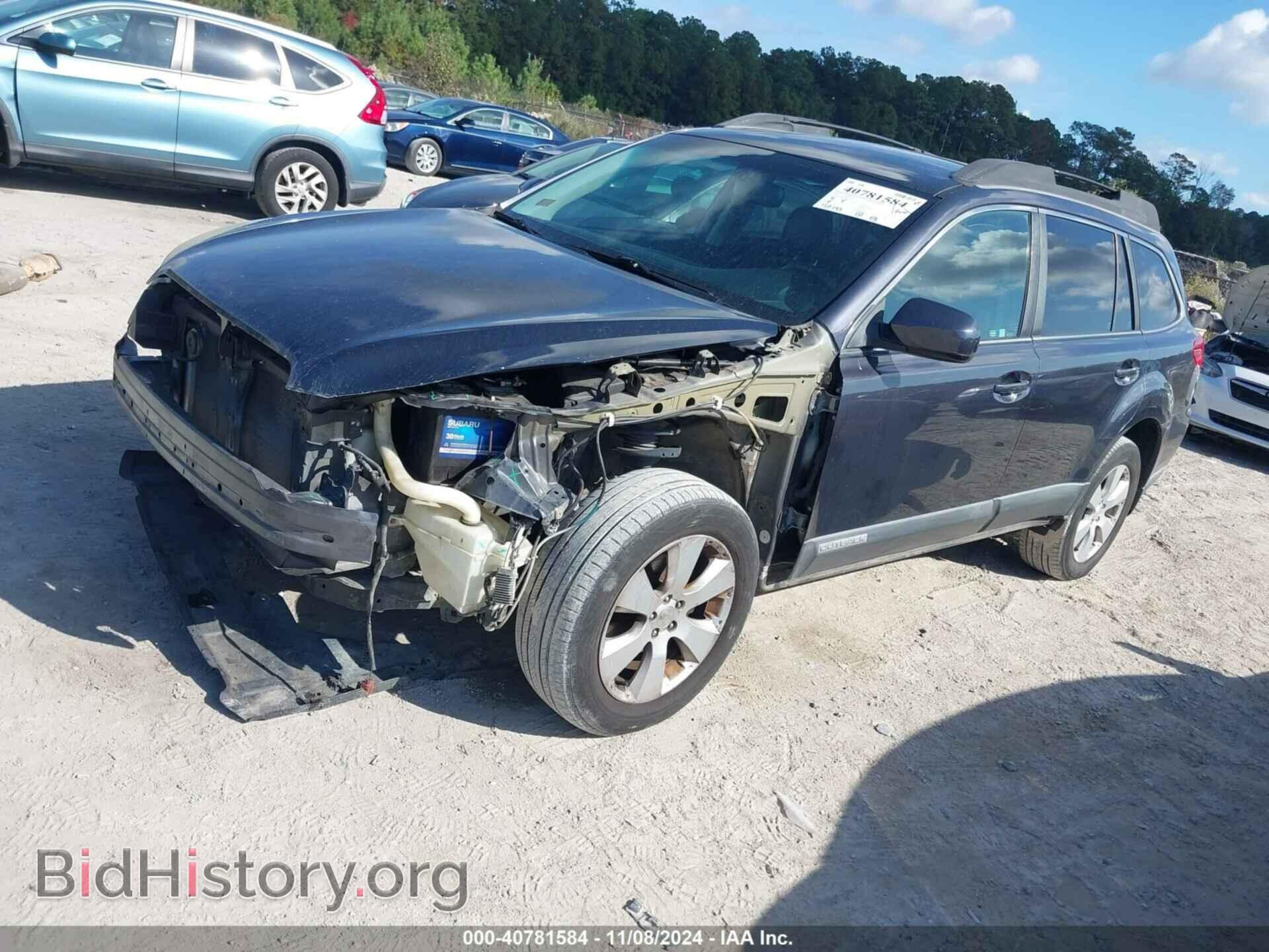 2011 SUBARU OUTBACK - VIN: 4S4BRBKC2B3318426 - Фото 2