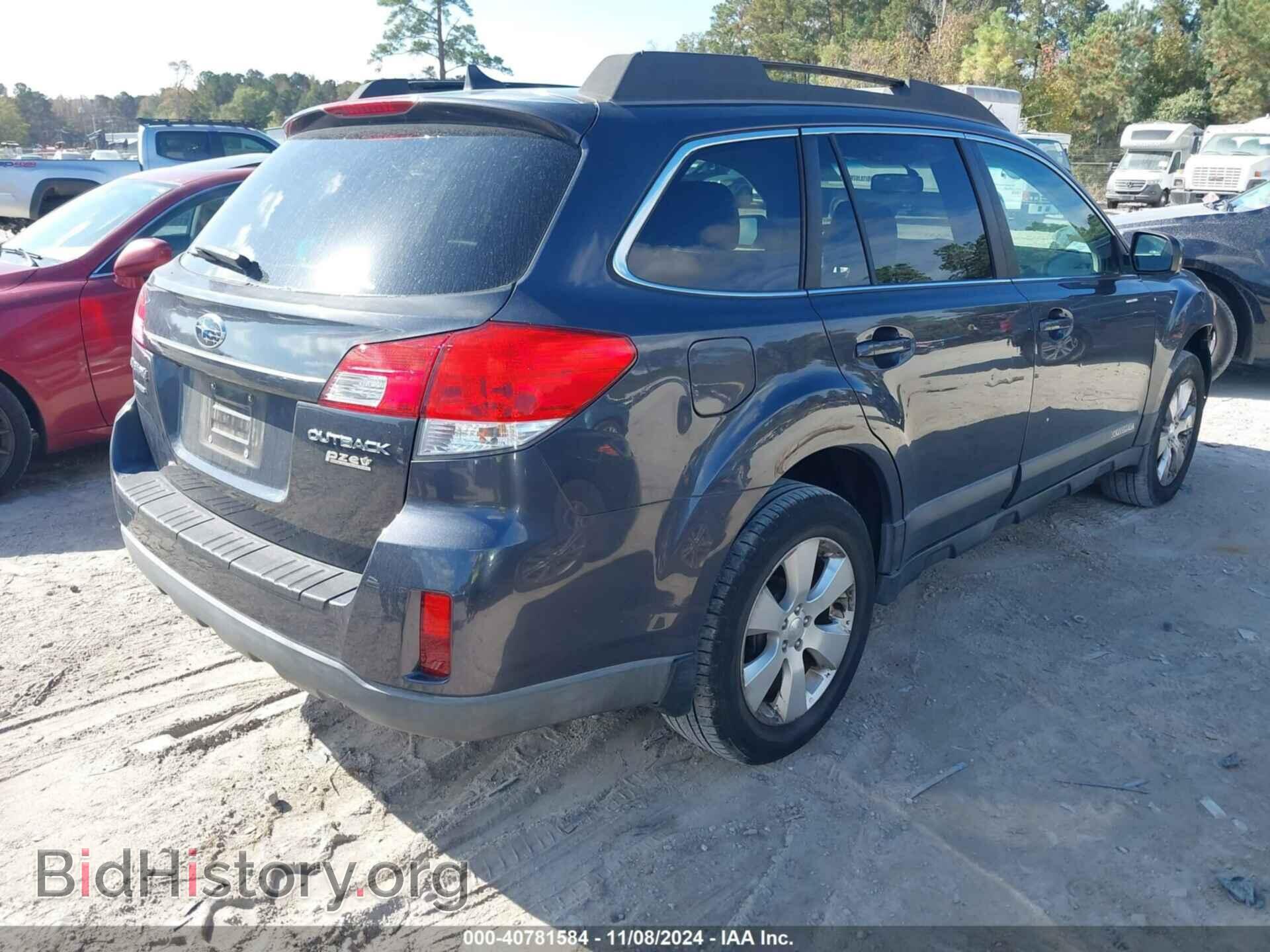 2011 SUBARU OUTBACK - VIN: 4S4BRBKC2B3318426 - Фото 4