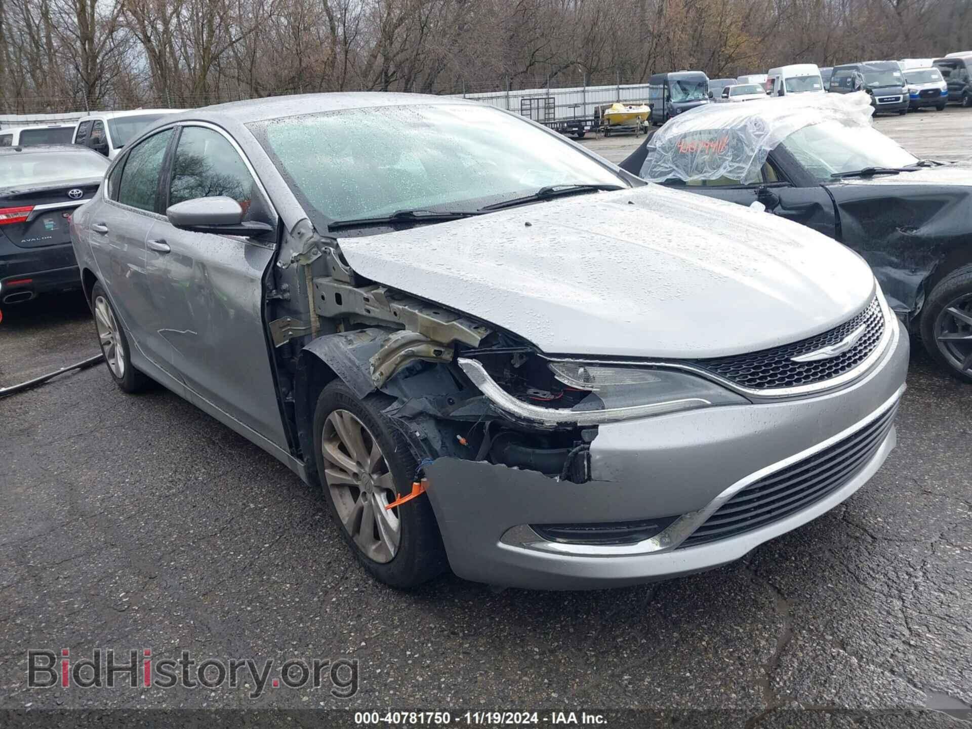 Photo 1C3CCCAB1FN529592 - CHRYSLER 200 2015