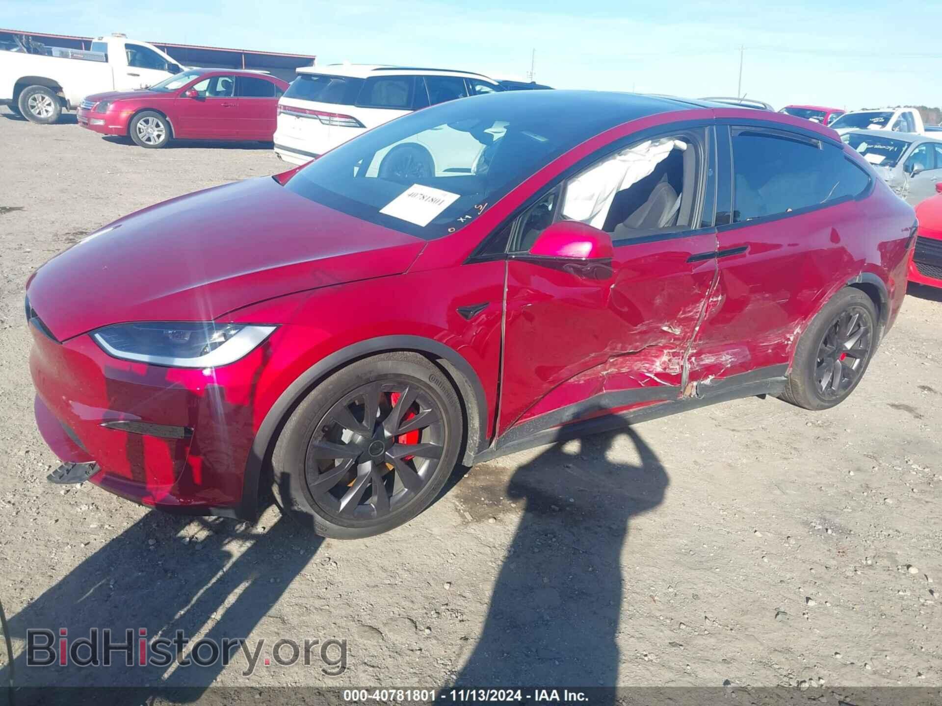 2023 TESLA MODEL X - VIN: 7SAXCBE66PF425655 - Фото 2