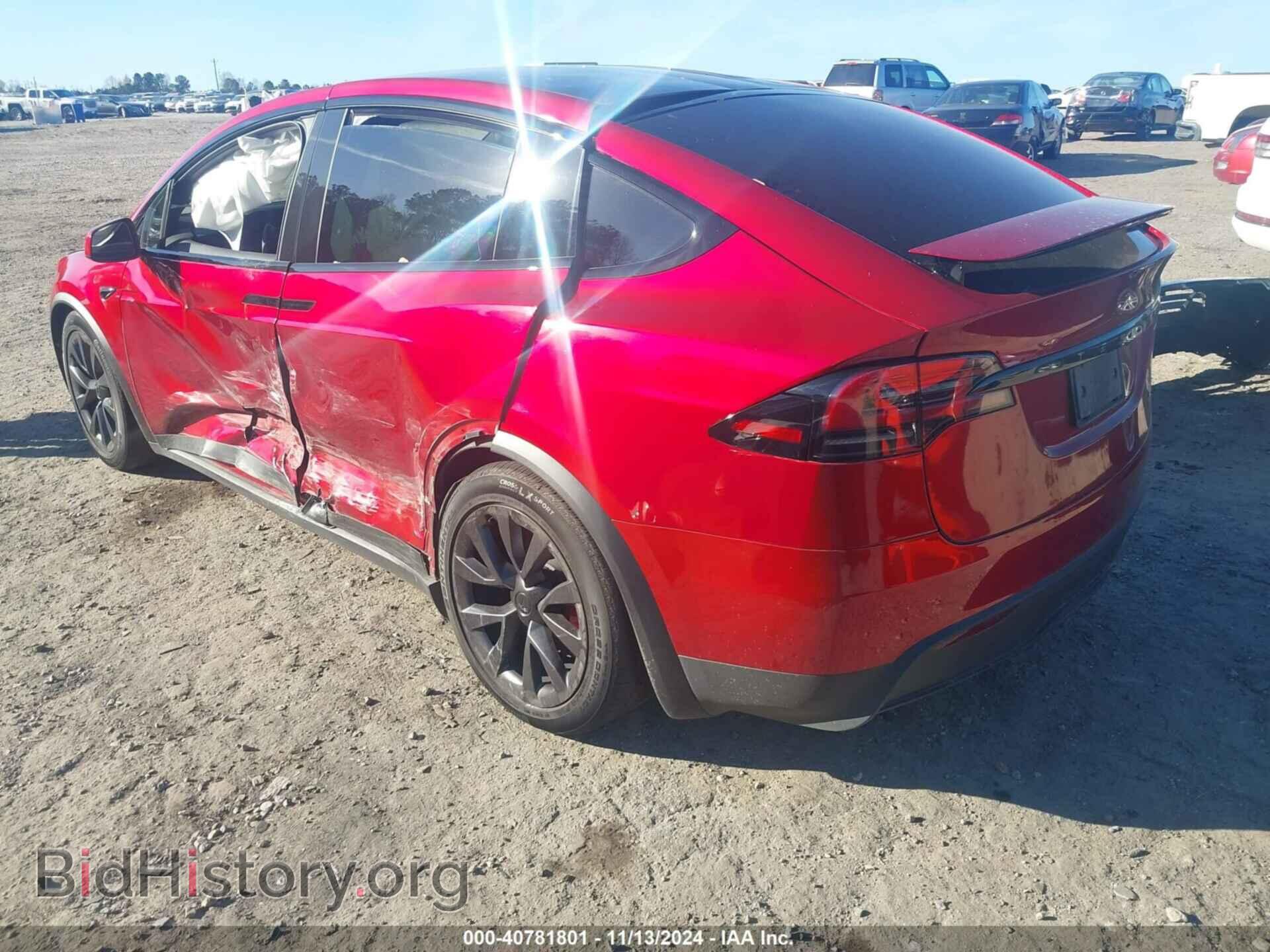2023 TESLA MODEL X - VIN: 7SAXCBE66PF425655 - Фото 3