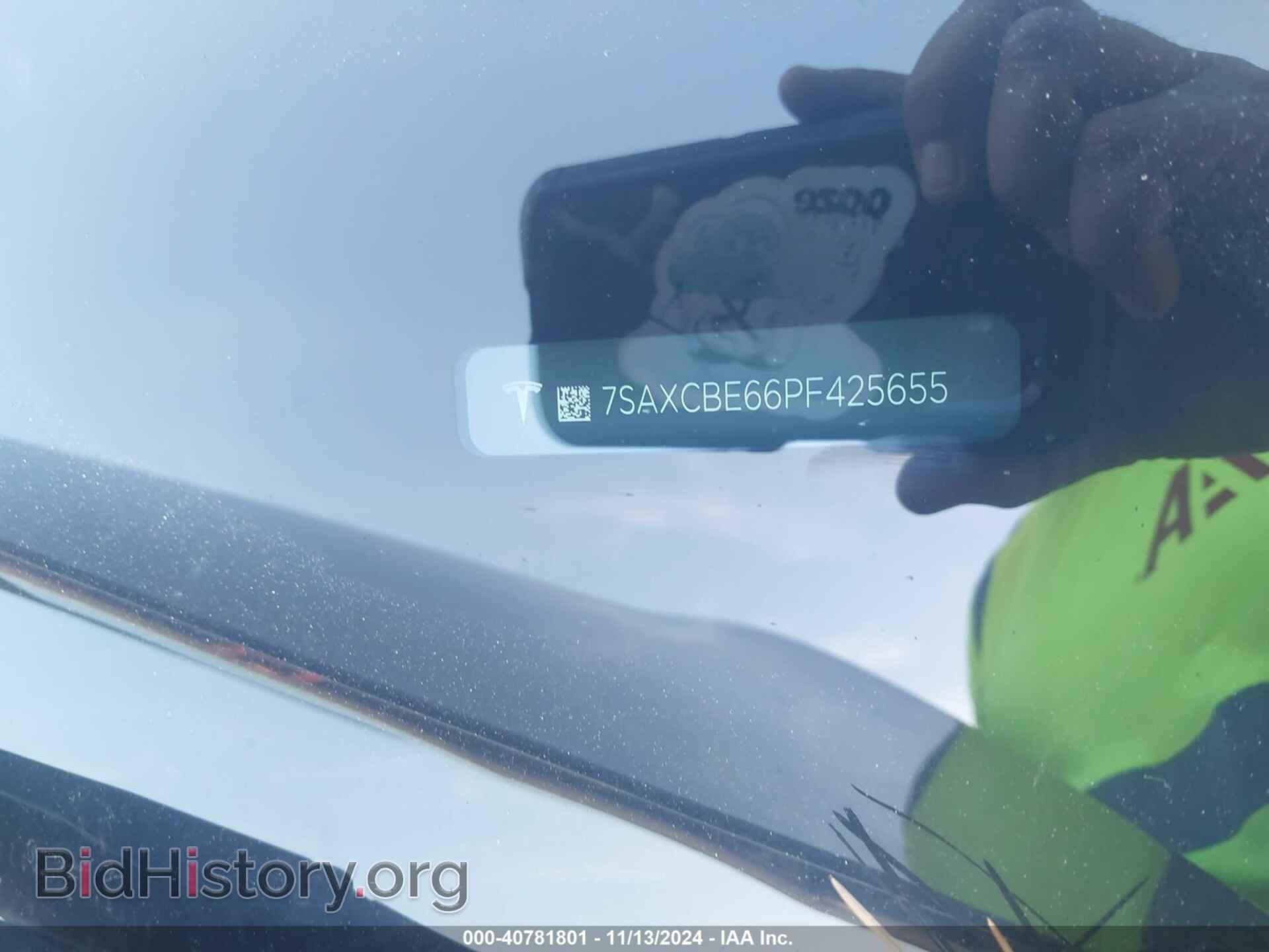 2023 TESLA MODEL X - VIN: 7SAXCBE66PF425655 - Фото 9