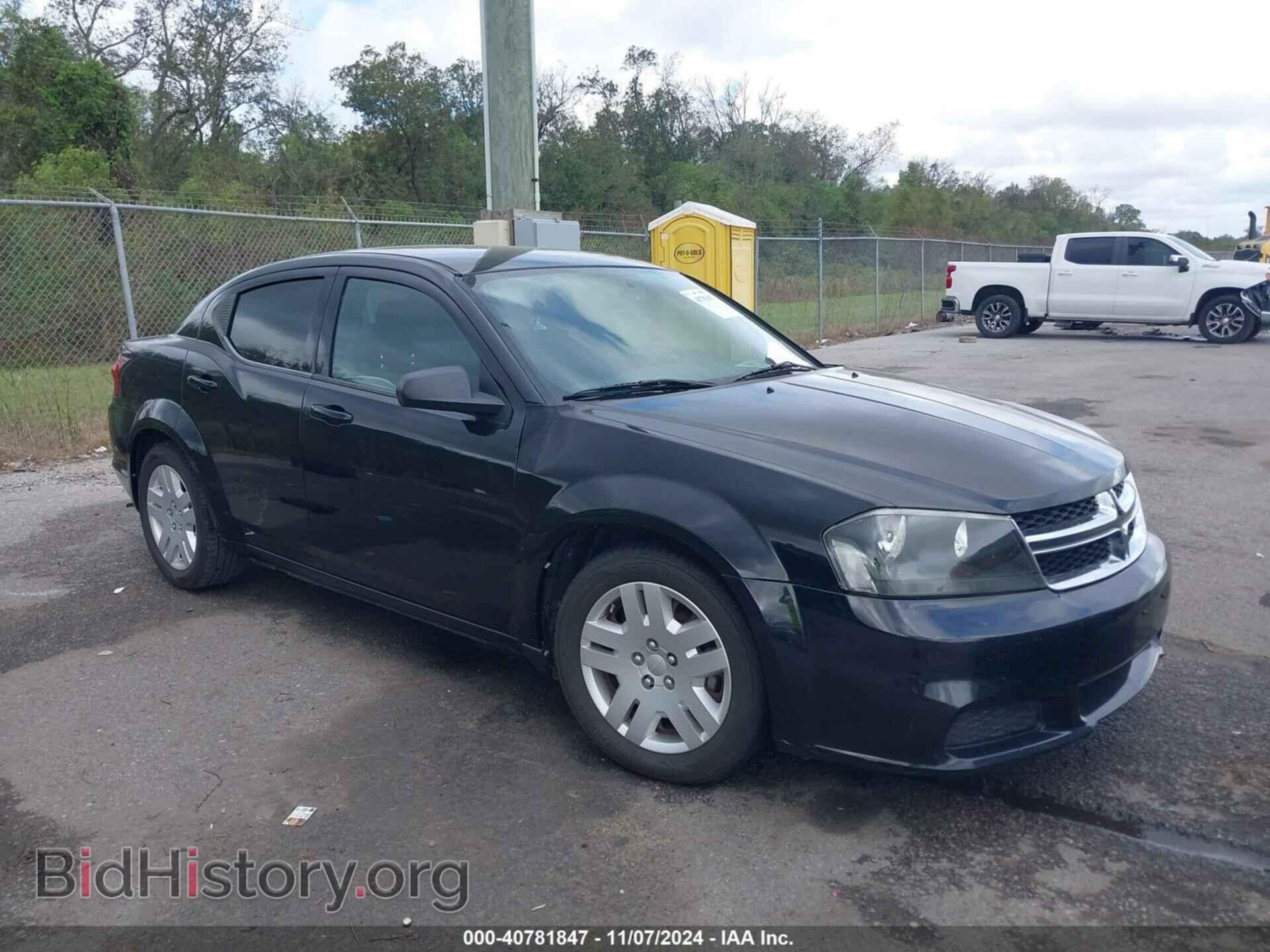 Photo 1C3CDZAB8DN725297 - DODGE AVENGER 2013