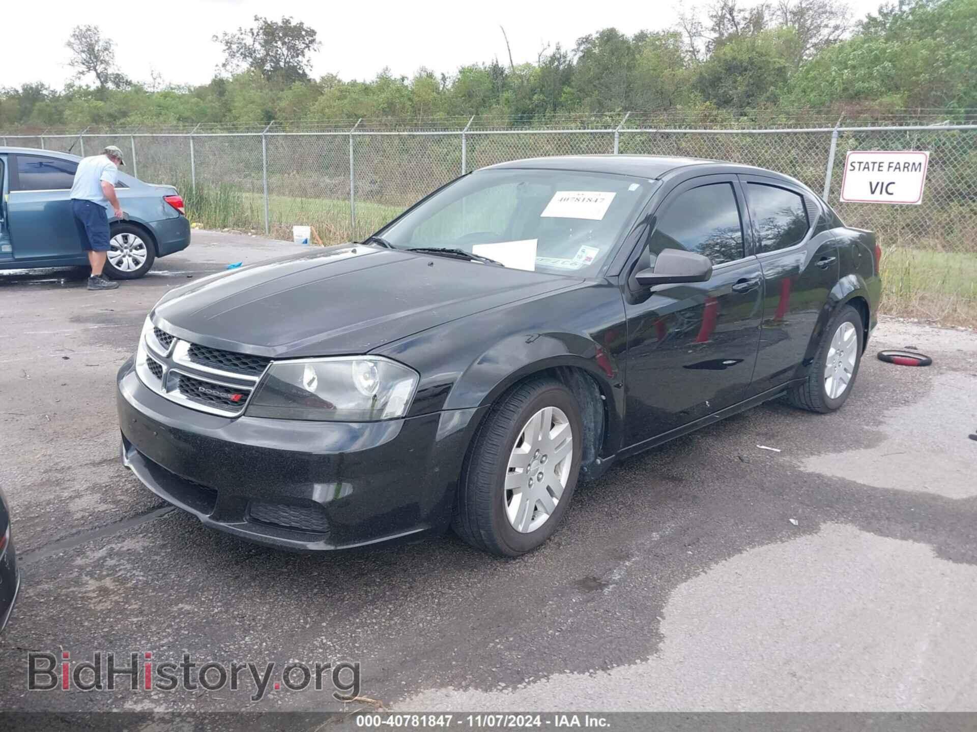 2013 DODGE AVENGER - VIN: 1C3CDZAB8DN725297 - Фото 2