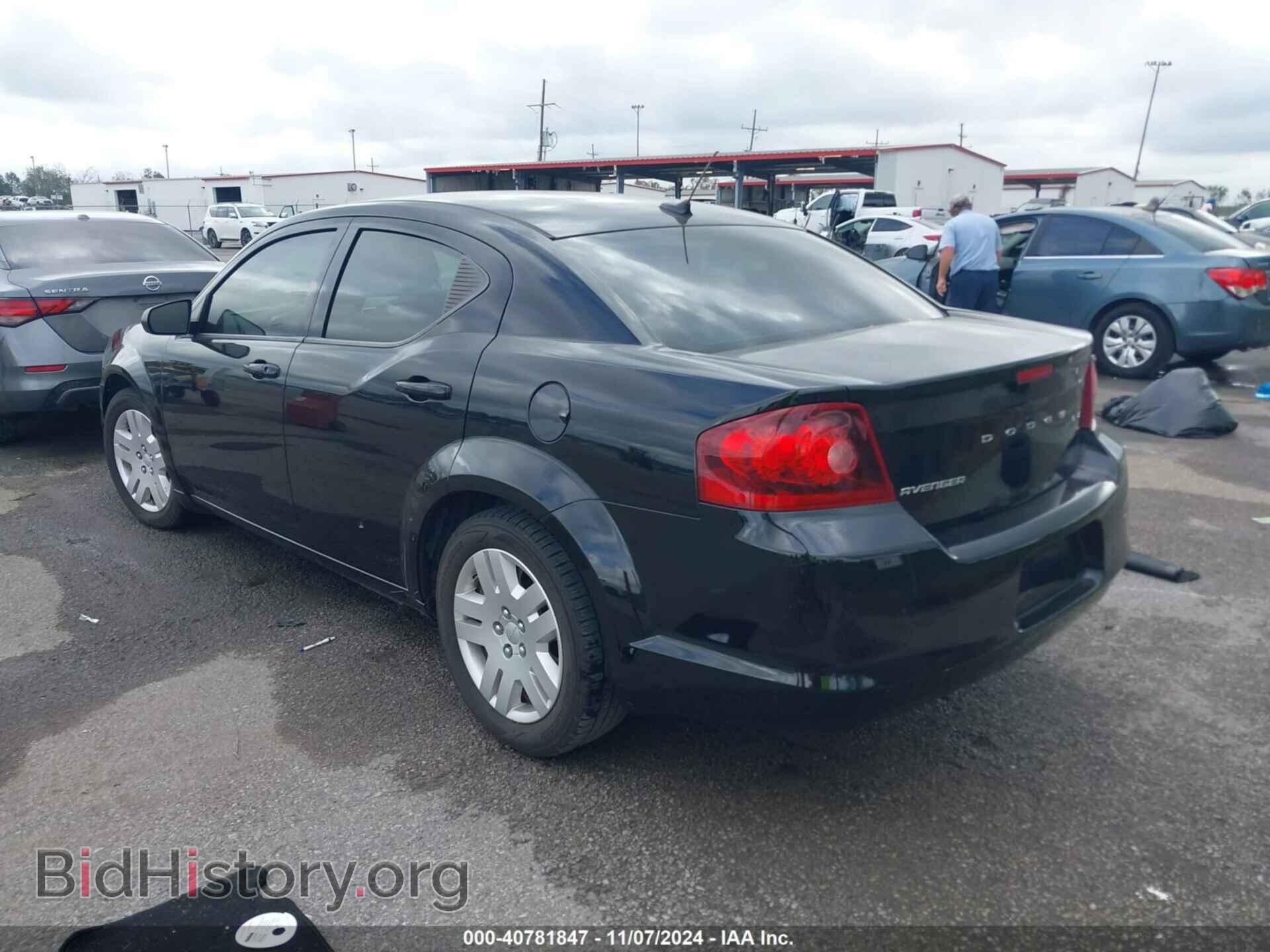 2013 DODGE AVENGER - VIN: 1C3CDZAB8DN725297 - Фото 3