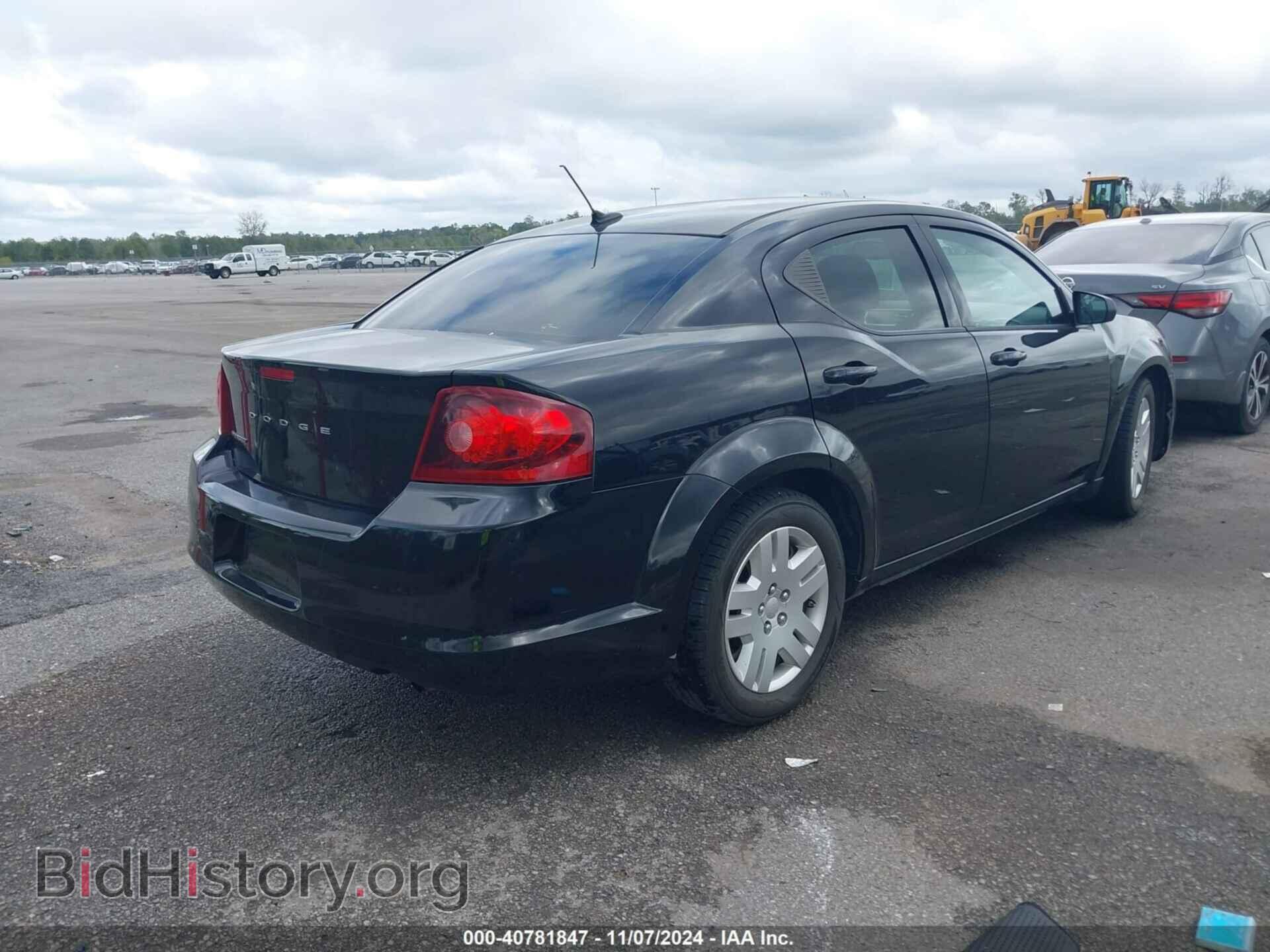 2013 DODGE AVENGER - VIN: 1C3CDZAB8DN725297 - Фото 4
