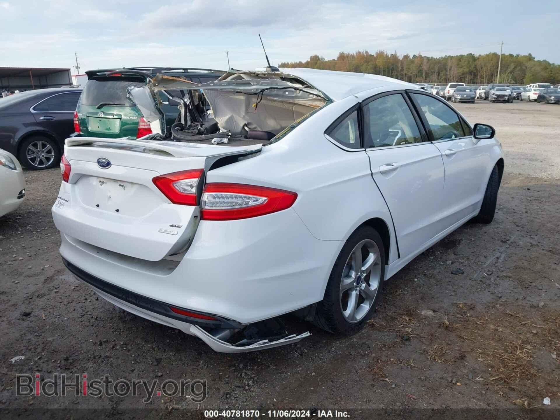 2014 FORD FUSION - VIN: 3FA6P0HD7ER251690 - Фото 4