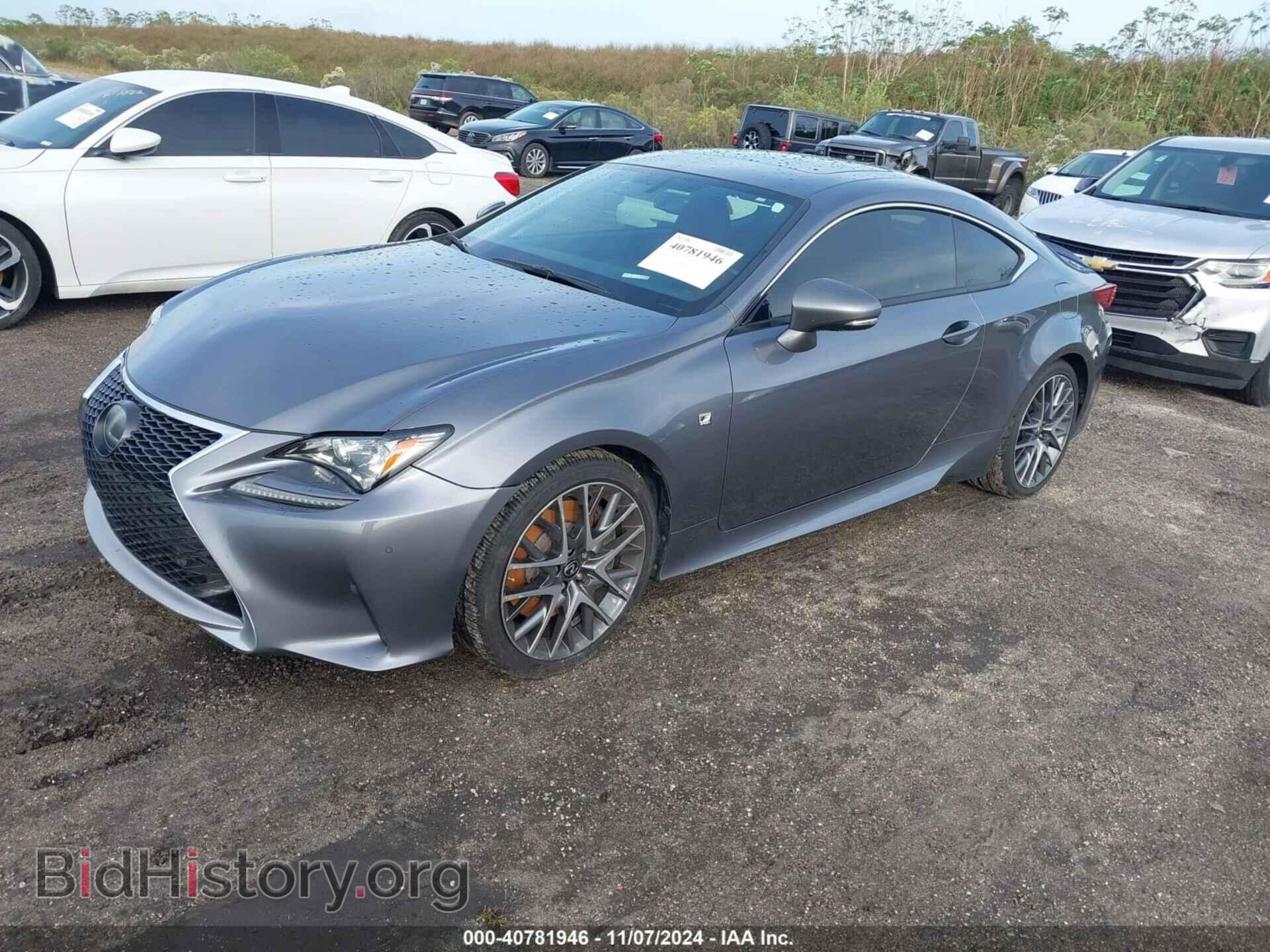 2017 LEXUS RC 200T - VIN: JTHHA5BC7H5007187 - Фото 2