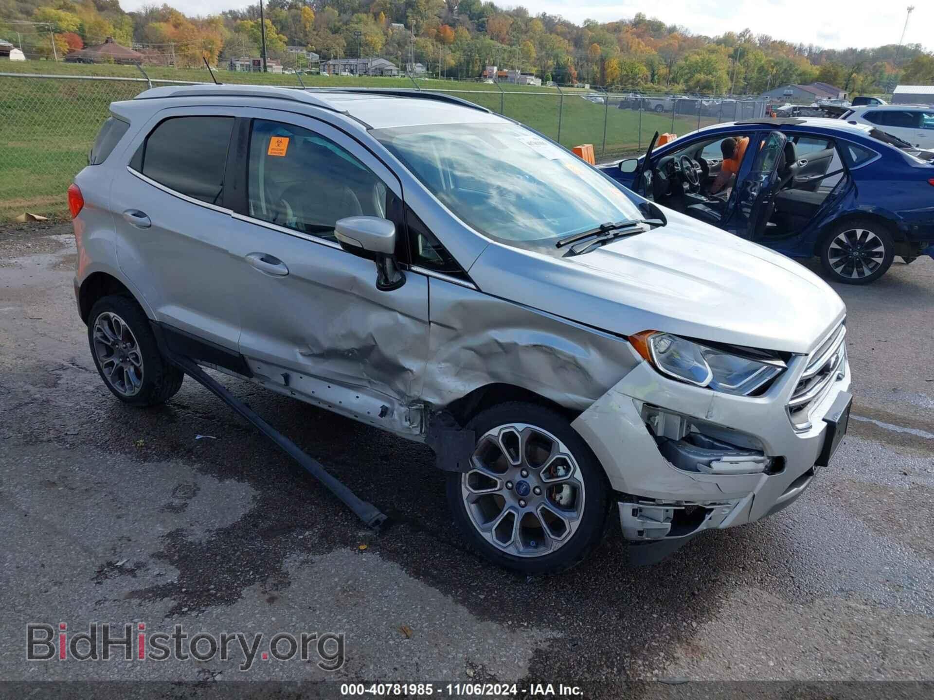 Photo MAJ6S3KL4KC261197 - FORD ECOSPORT 2019