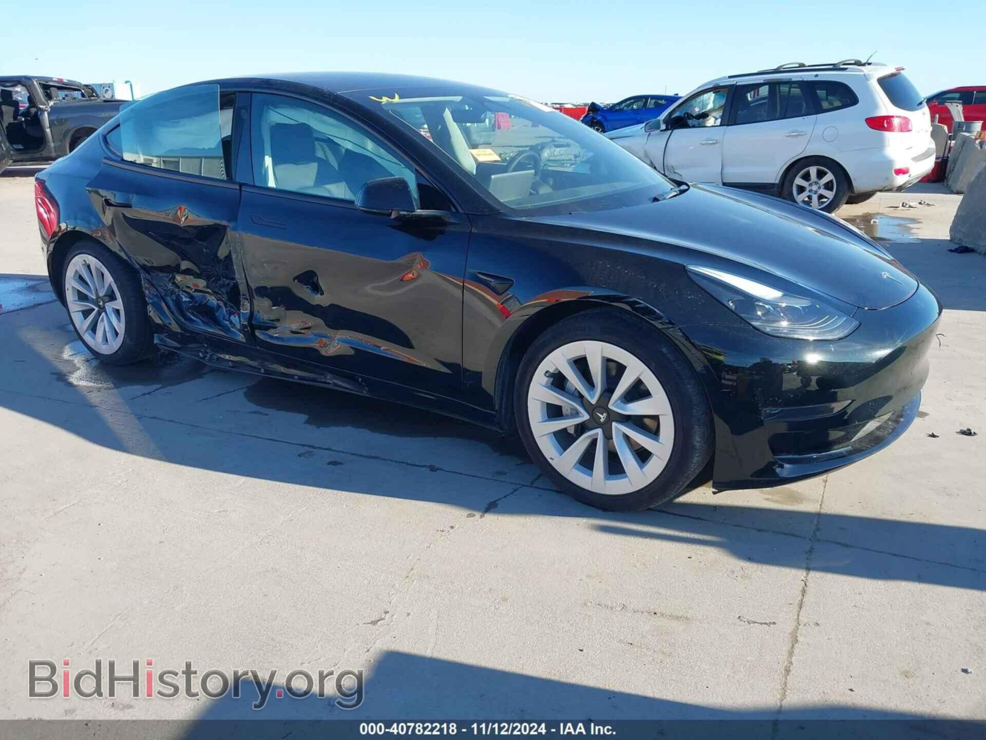 Photo 5YJ3E1EA4PF552103 - TESLA MODEL 3 2023