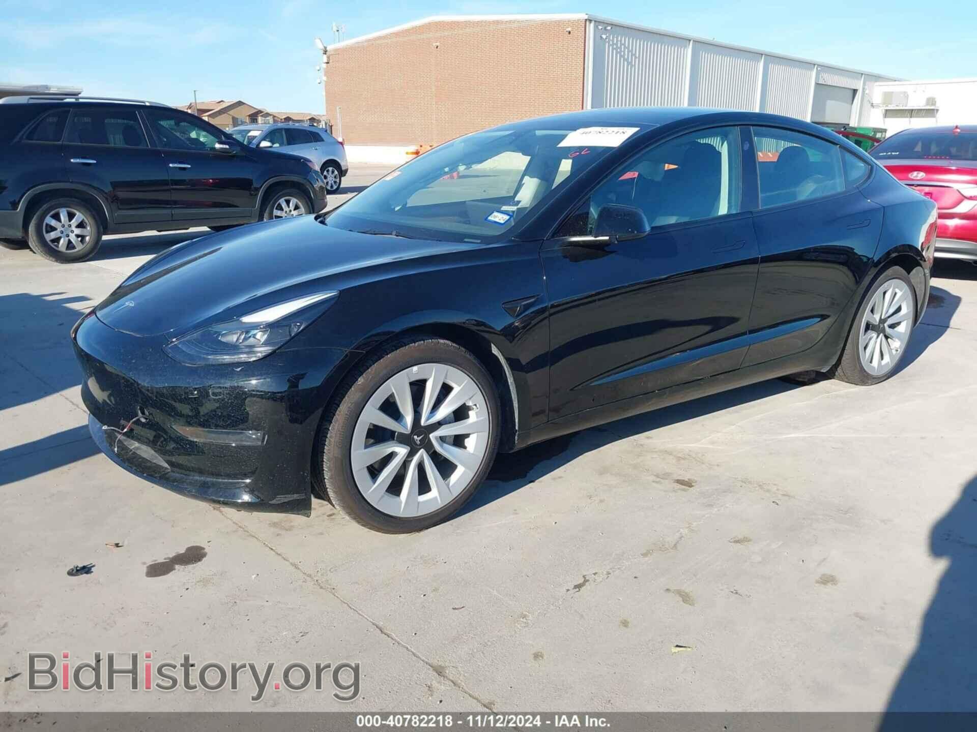 2023 TESLA MODEL 3 - VIN: 5YJ3E1EA4PF552103 - Фото 2
