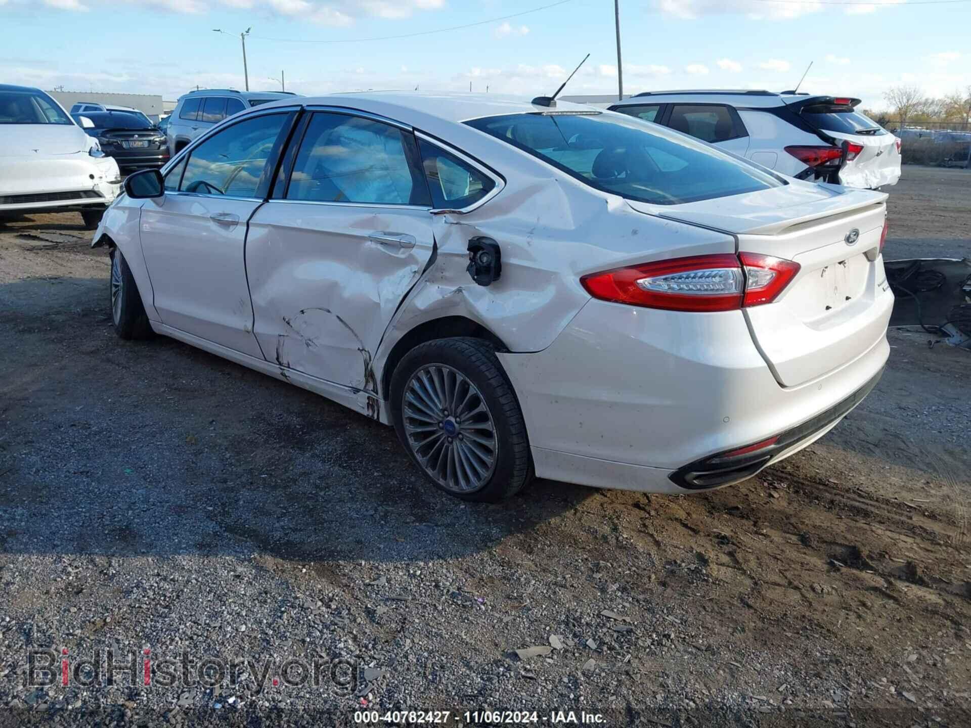 2013 FORD FUSION - VIN: 3FA6P0D94DR124718 - Фото 3