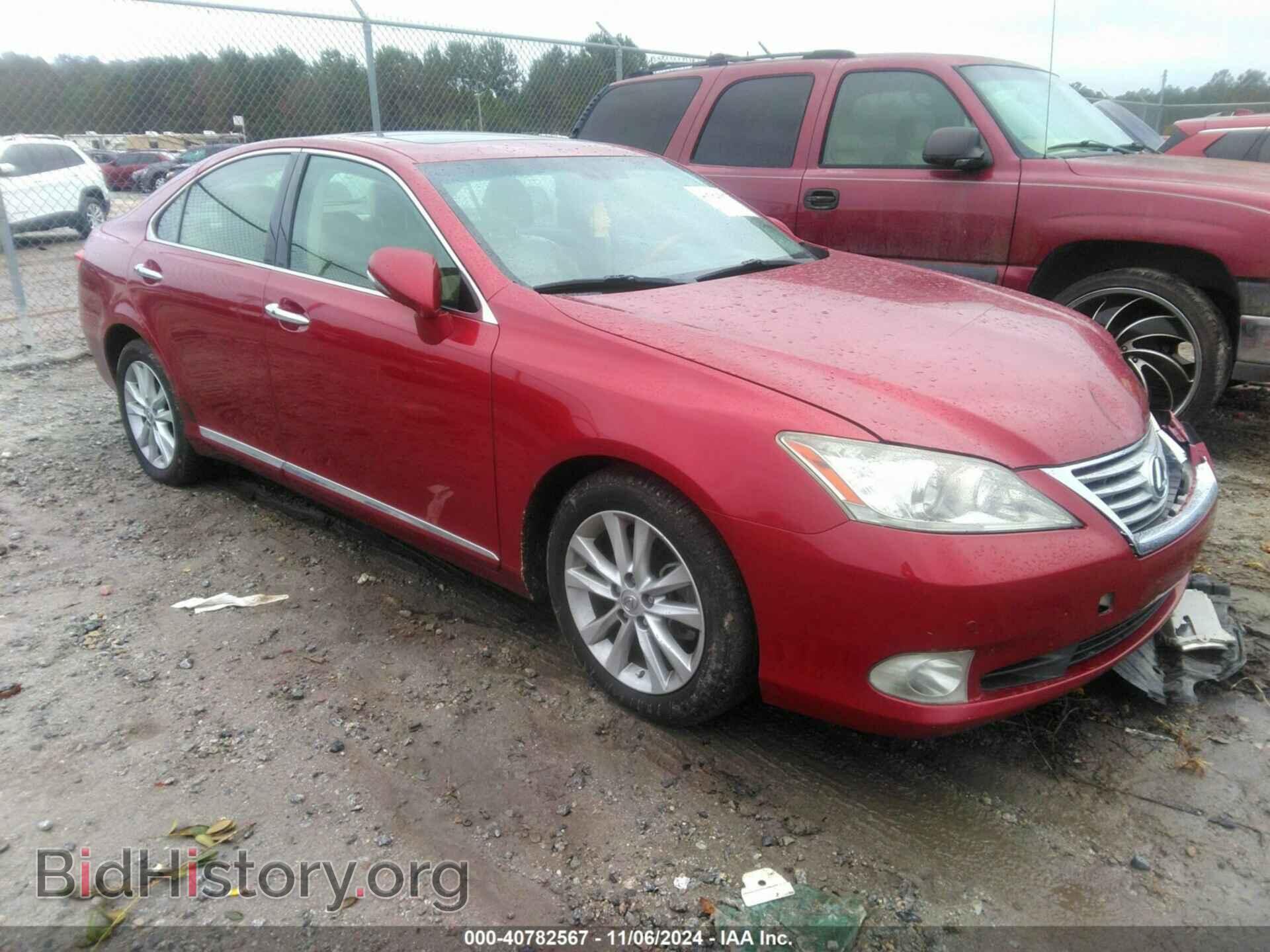 Photo JTHBK1EG0A2387636 - LEXUS ES 350 2010