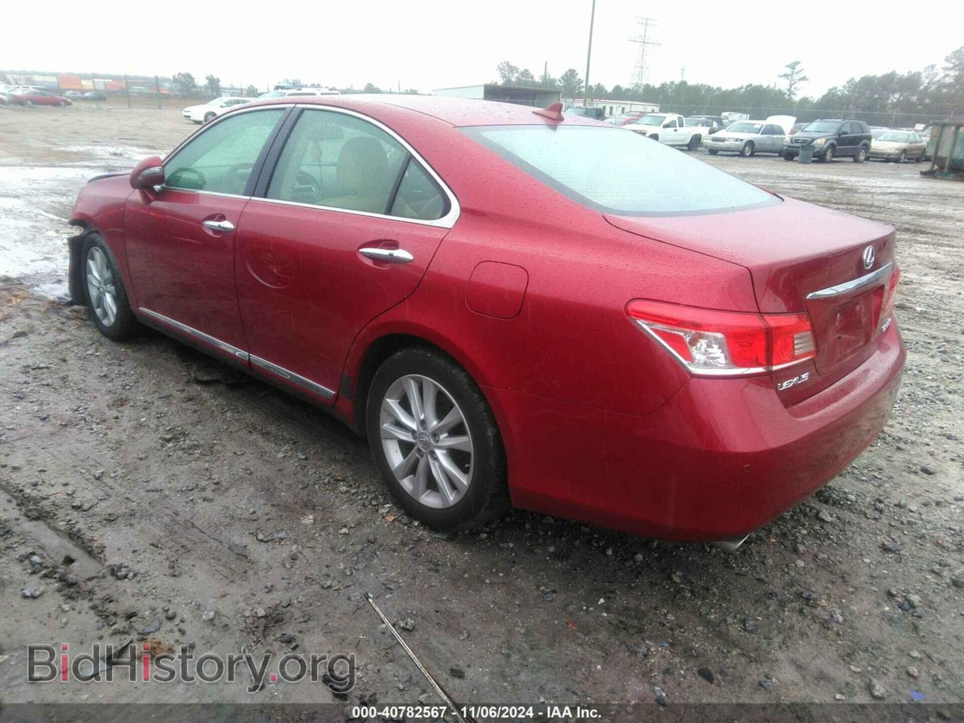 2010 LEXUS ES 350 - VIN: JTHBK1EG0A2387636 - Фото 3