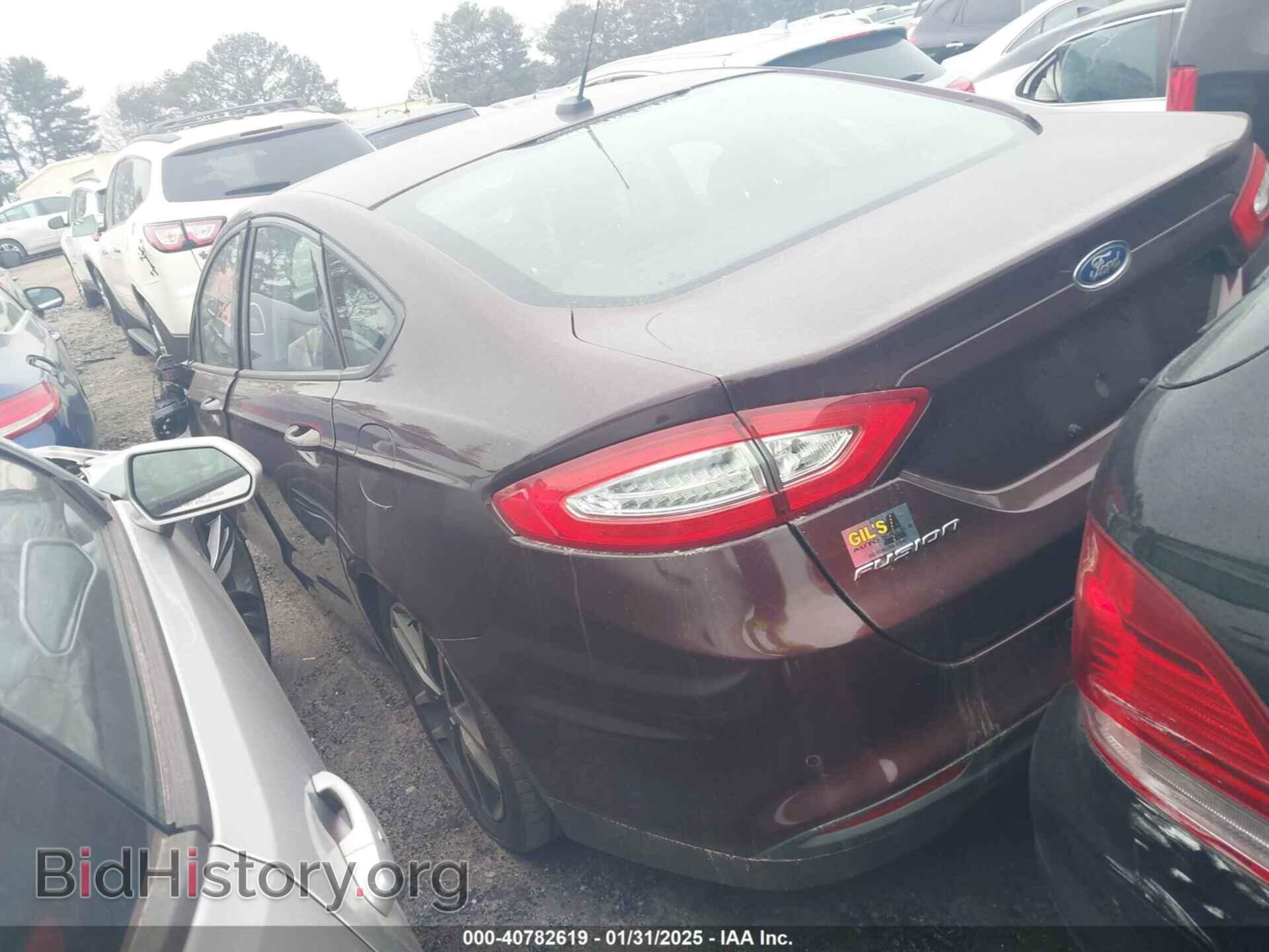 2013 FORD FUSION - VIN: 3FA6P0HRXDR224915 - Фото 3