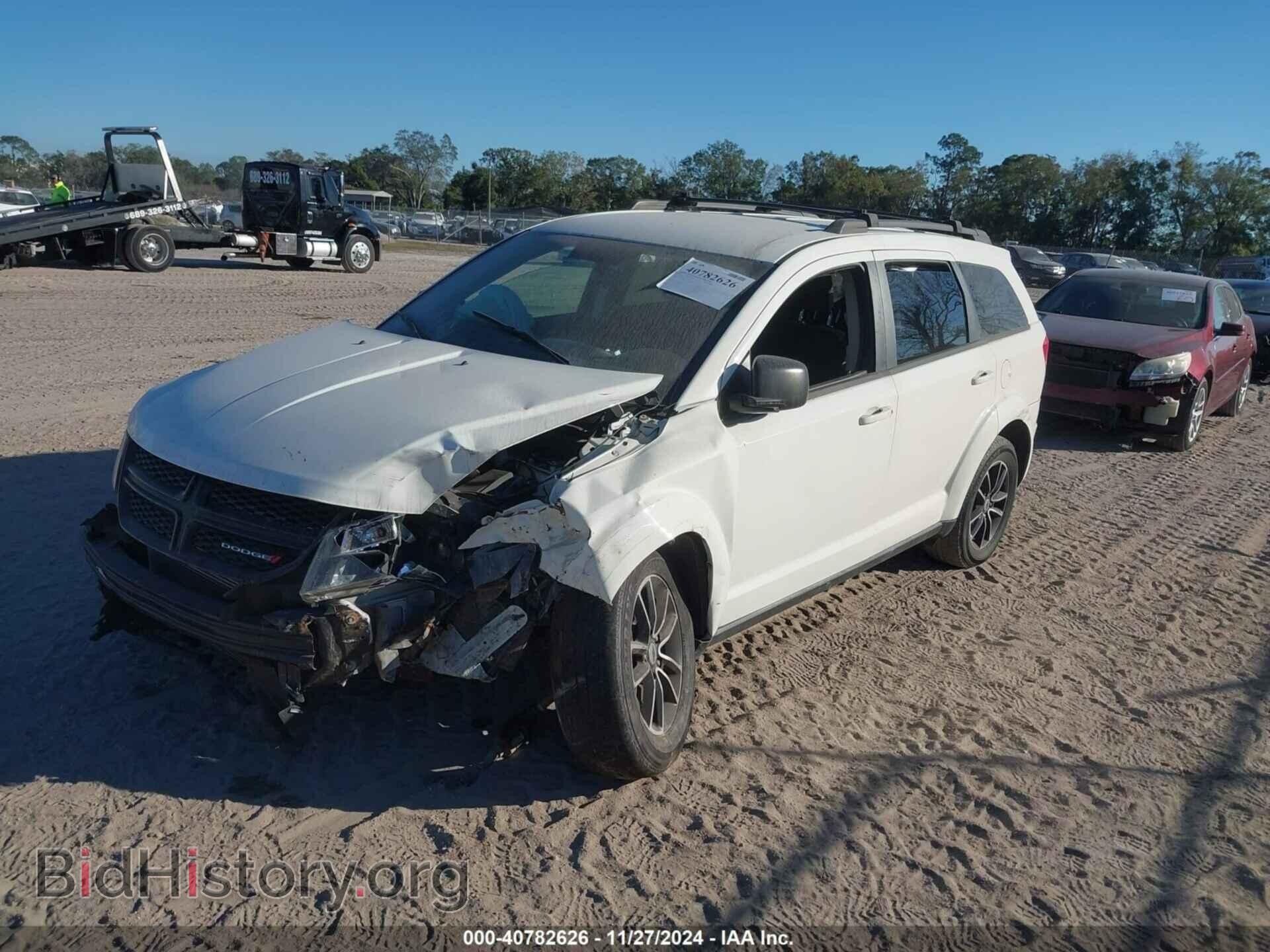 2018 DODGE JOURNEY - VIN: 3C4PDCAB8JT208538 - Фото 2