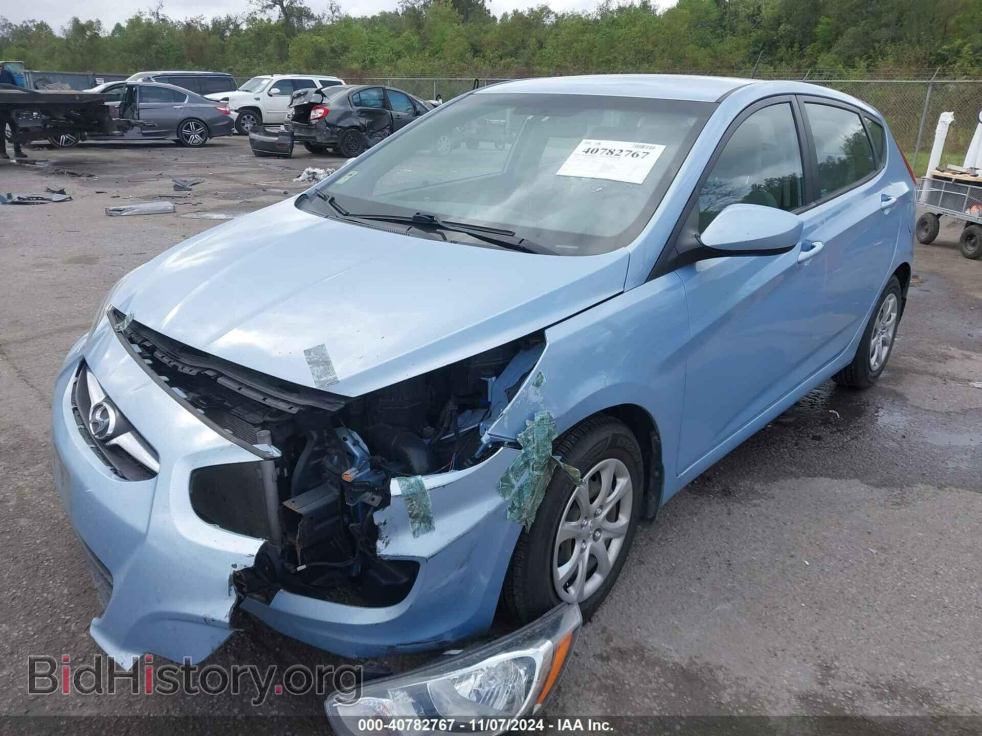 2013 HYUNDAI ACCENT - VIN: KMHCT5AE4DU109504 - Фото 2