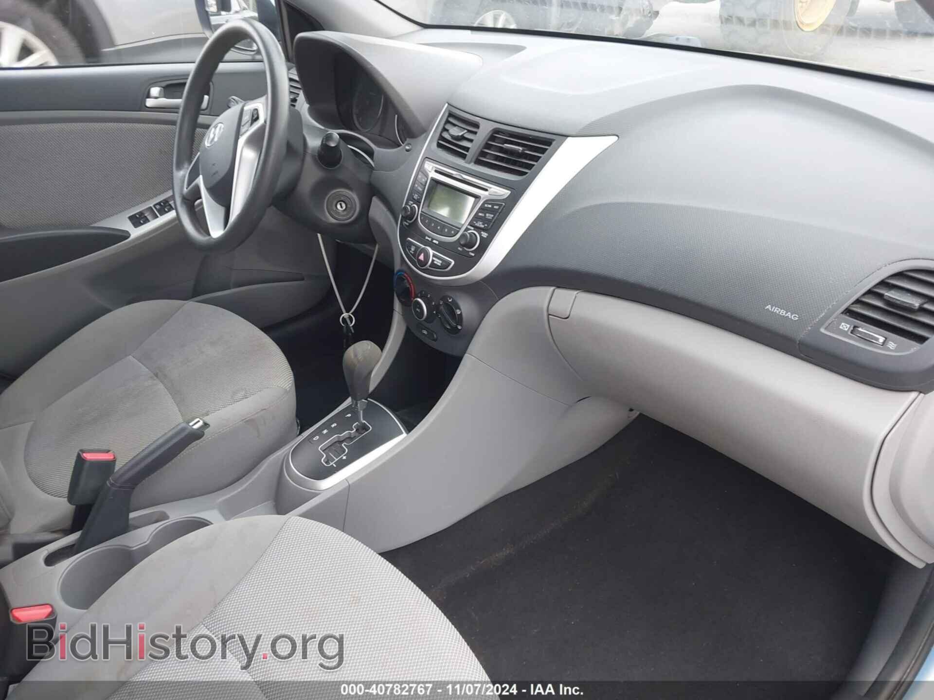 2013 HYUNDAI ACCENT - VIN: KMHCT5AE4DU109504 - Фото 5