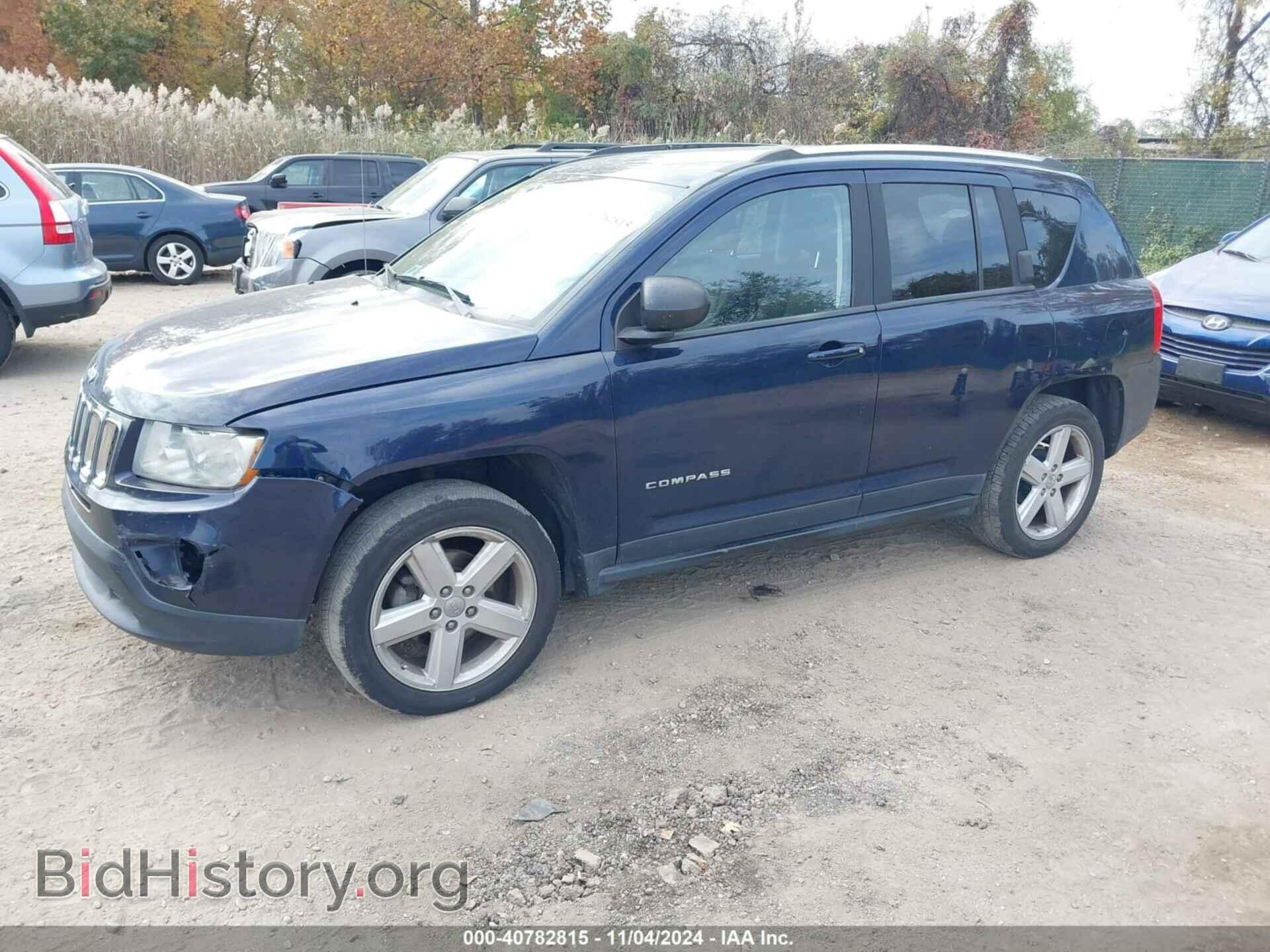 2012 JEEP COMPASS - VIN: 1C4NJDBB3CD651127 - Фото 2