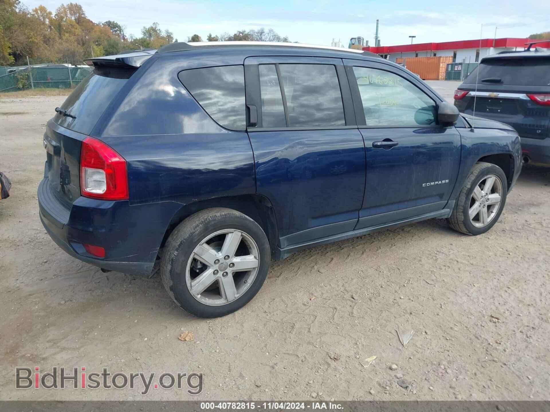 2012 JEEP COMPASS - VIN: 1C4NJDBB3CD651127 - Фото 4