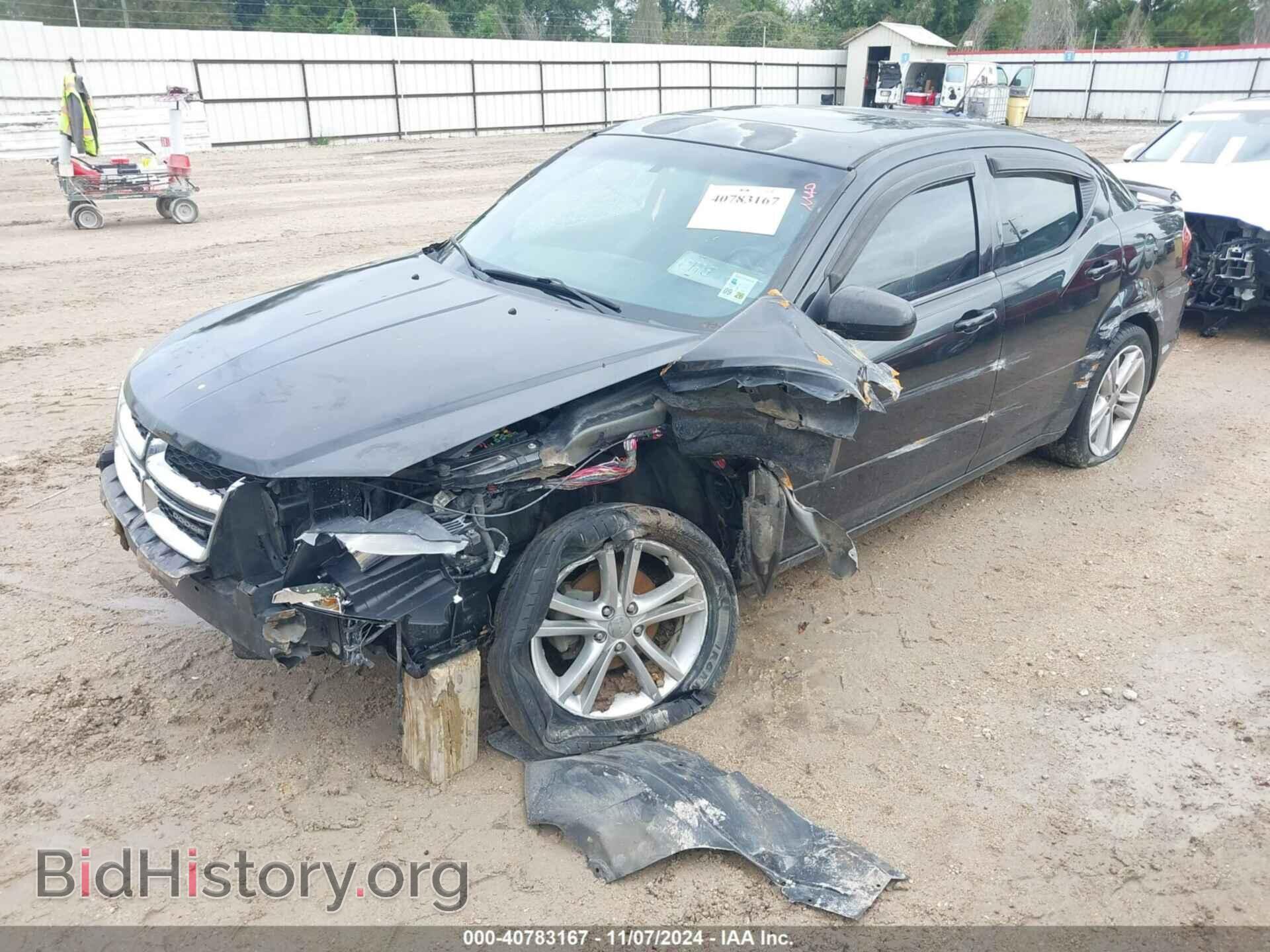 2011 DODGE AVENGER - VIN: 1B3BD1FG3BN506792 - Фото 2
