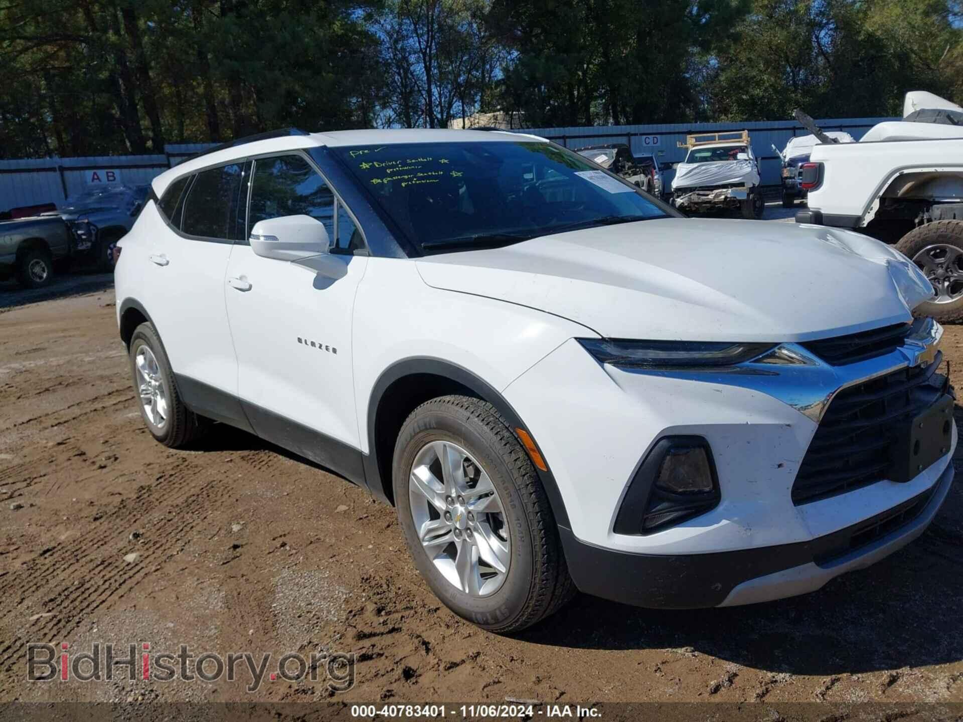 Фотография 3GNKBCRS2MS506945 - CHEVROLET BLAZER 2021