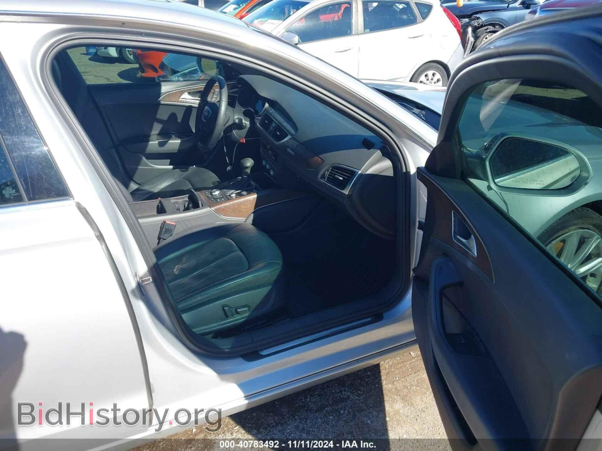 2013 AUDI A6 - VIN: WAUGFAFC4DN124783 - Фото 5