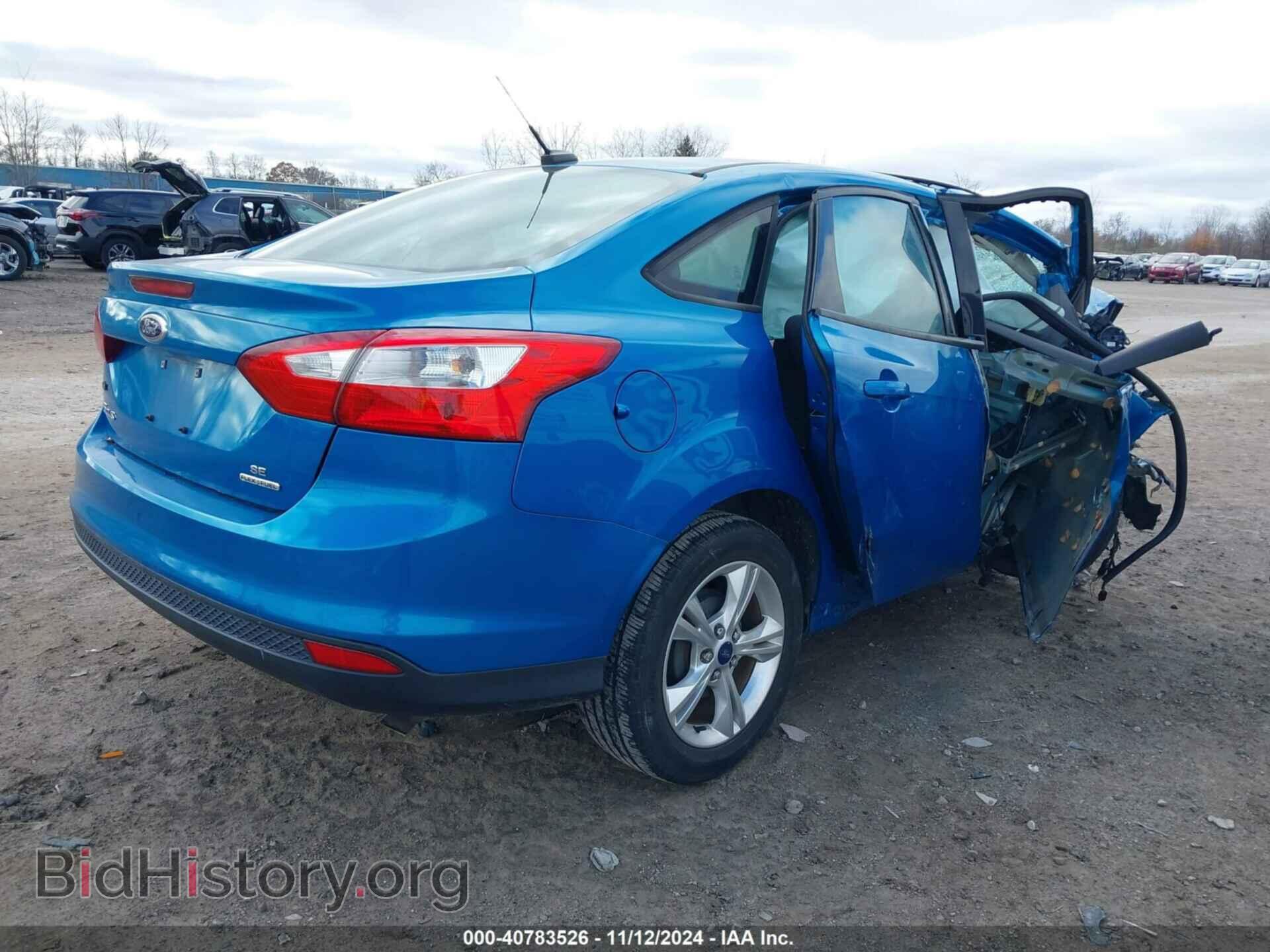 2013 FORD FOCUS - VIN: 1FADP3F21DL208664 - Фото 4
