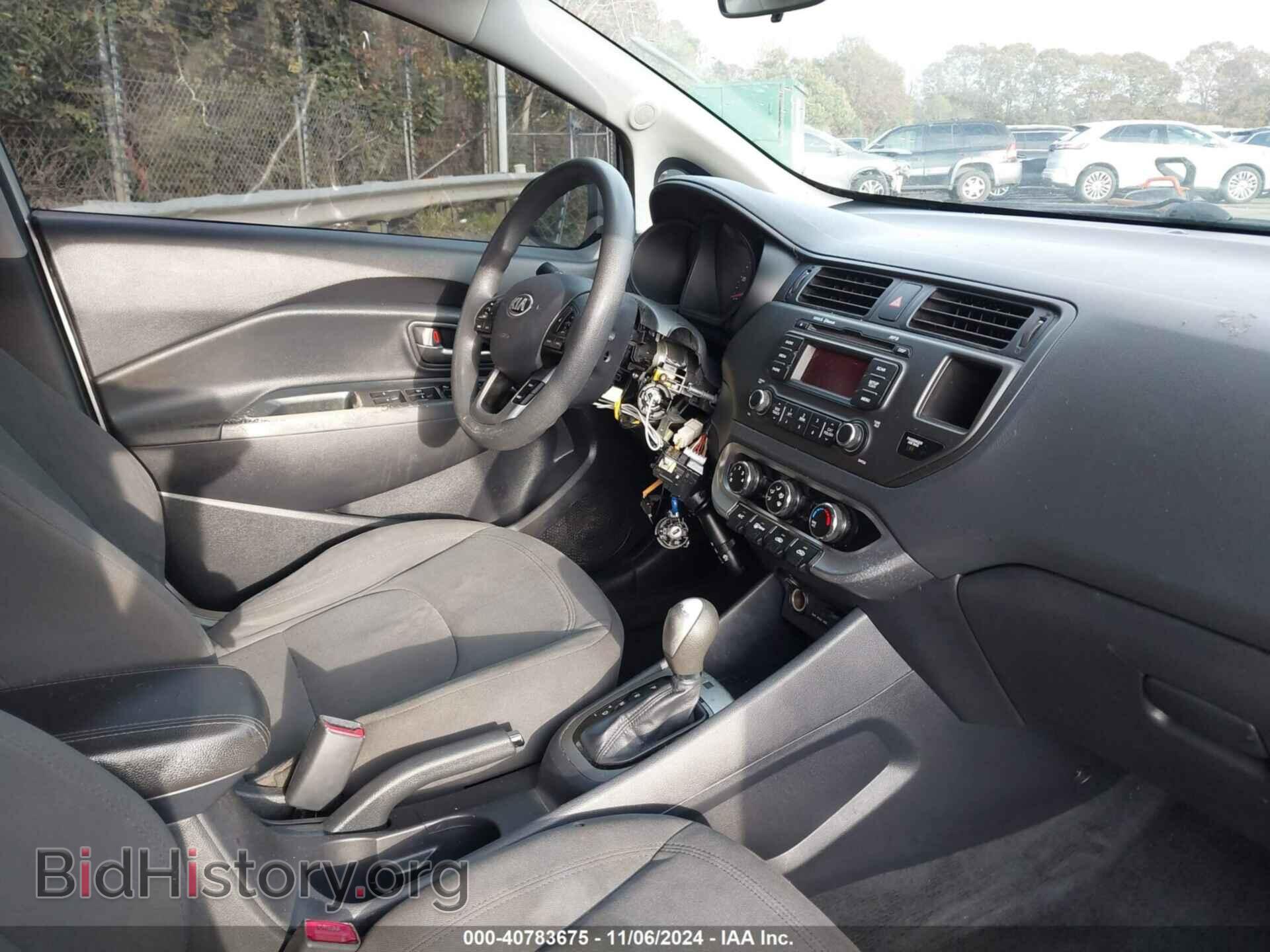 2014 KIA RIO - VIN: KNADN4A32E6343123 - Фото 5