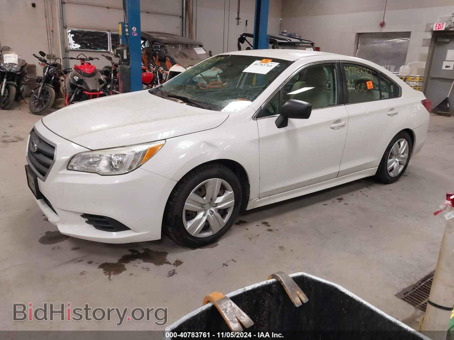 2015 SUBARU LEGACY - VIN: 4S3BNAA68F3043012 - Фото 2