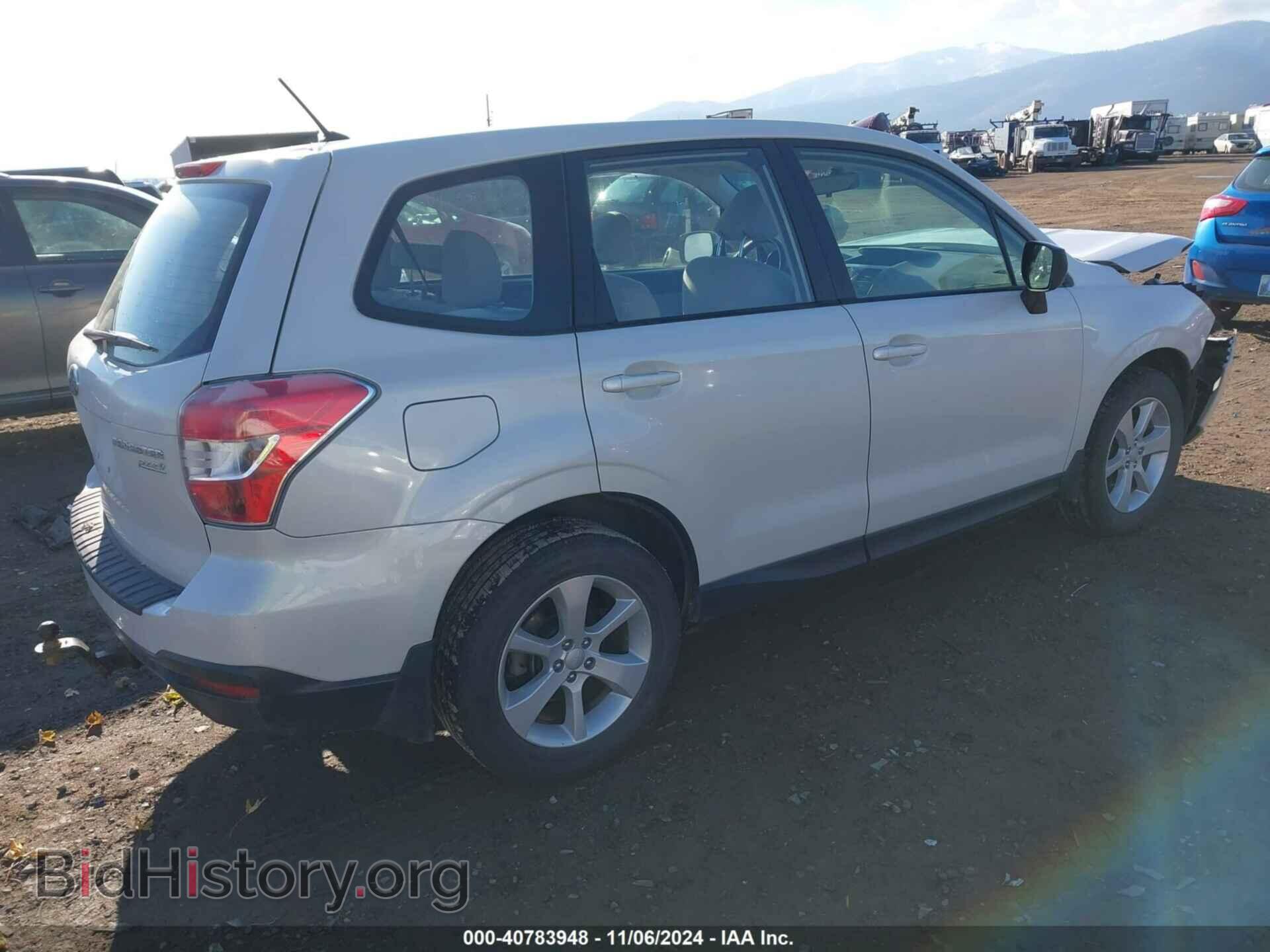 2014 SUBARU FORESTER - VIN: JF2SJAAC8EG462309 - Фото 4
