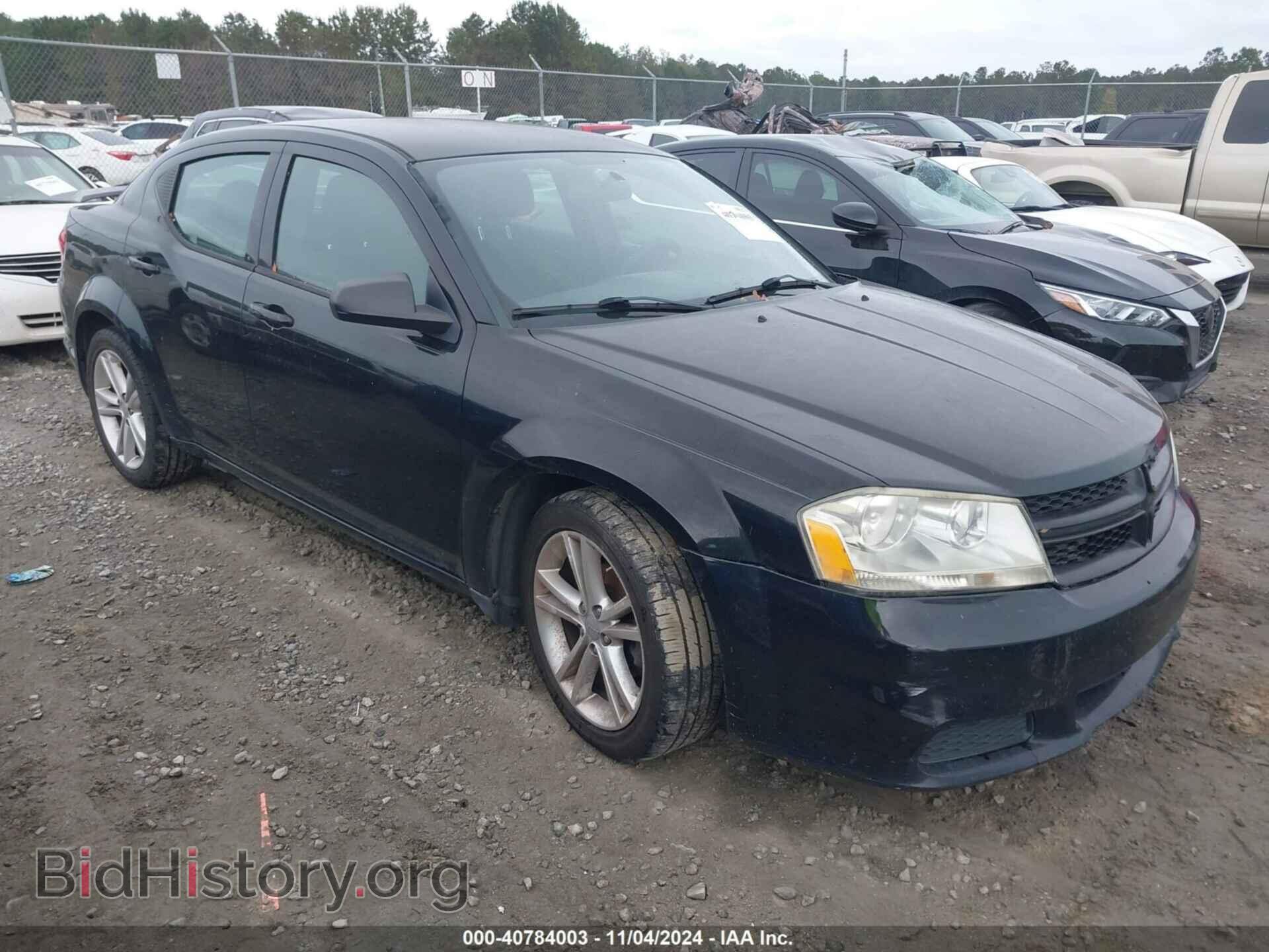 Фотография 1C3CDZAG3DN504847 - DODGE AVENGER 2013