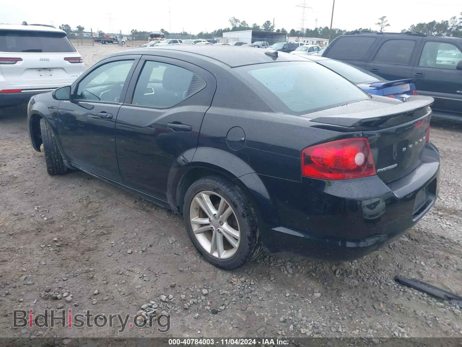 2013 DODGE AVENGER - VIN: 1C3CDZAG3DN504847 - Фото 3