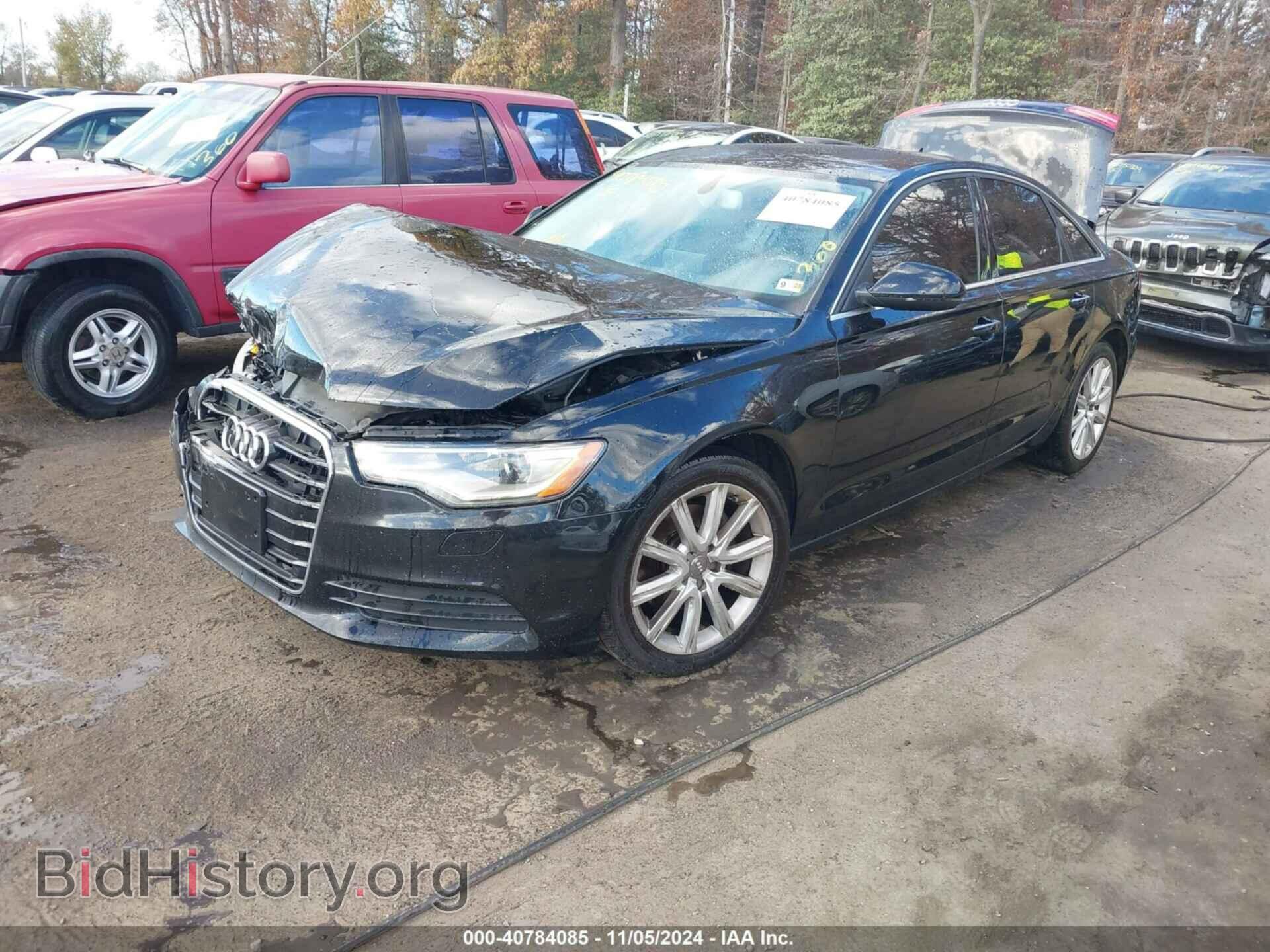 2013 AUDI A6 - VIN: WAUGFAFC4DN032122 - Photo 2