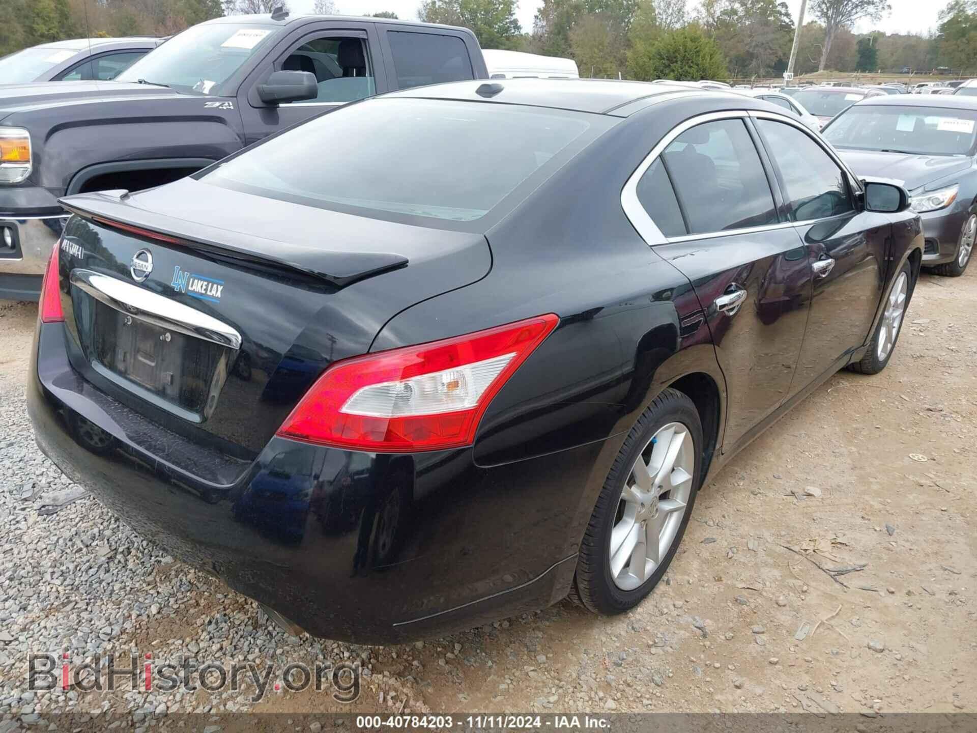 2009 NISSAN MAXIMA - VIN: 1N4AA51E29C802012 - Фото 4