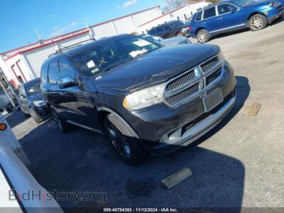 2013 Dodge DURANGO Crew, черный — VIN 1C4RDJDG5DC696206, IAAI