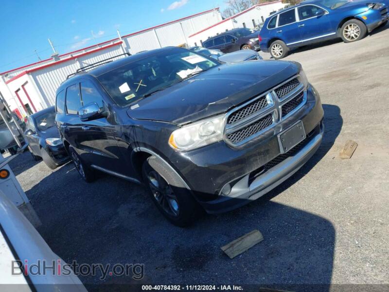 2013 Dodge DURANGO Crew (VIN 1C4RDJDG5DC696206) — фото 1 из 15, IAAI, повреждение: передняя и задняя часть