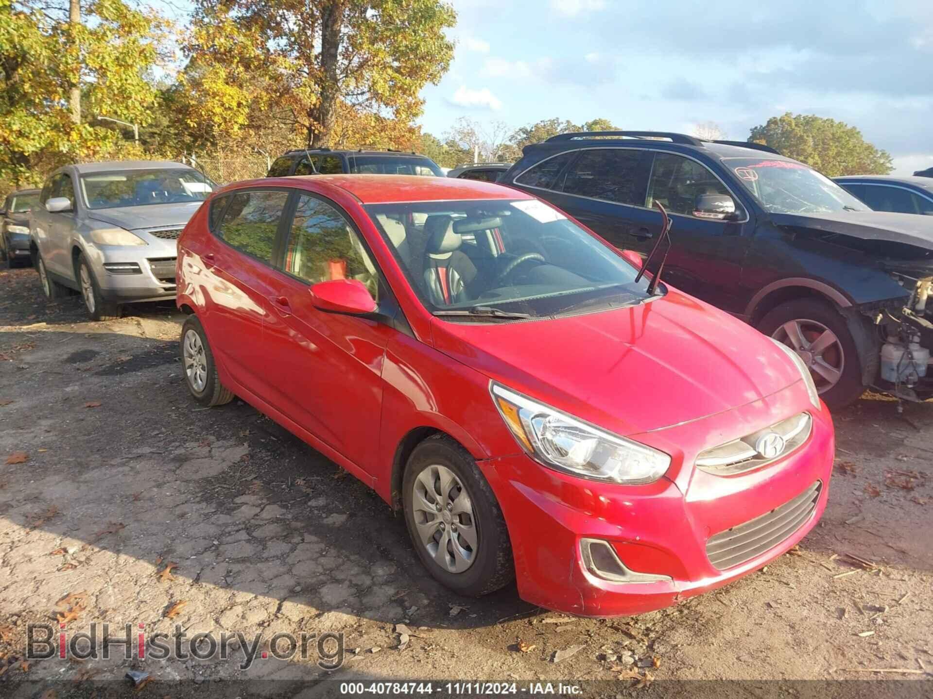 Photo KMHCT5AE1HU323159 - HYUNDAI ACCENT 2017