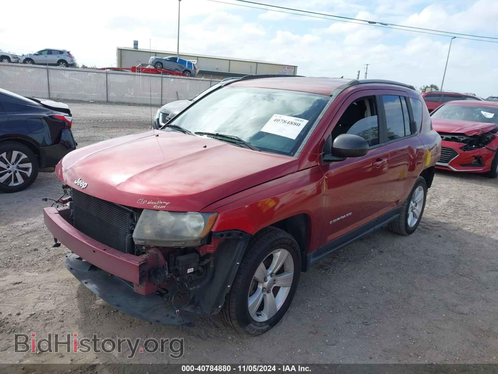 2016 JEEP COMPASS - VIN: 1C4NJCBB2GD514650 - Фото 2