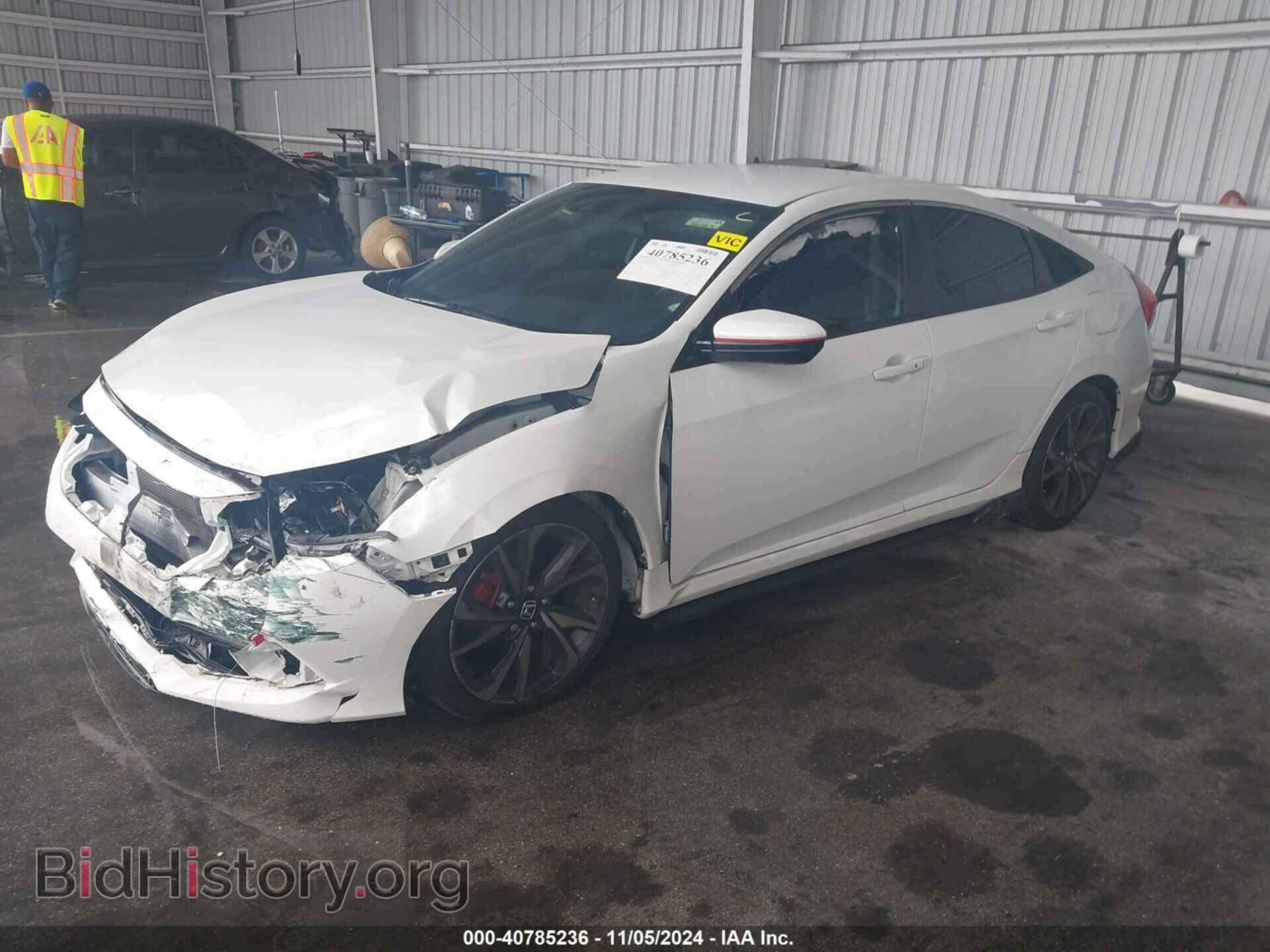 2019 HONDA CIVIC - VIN: 2HGFC2F81KH593880 - Фото 2