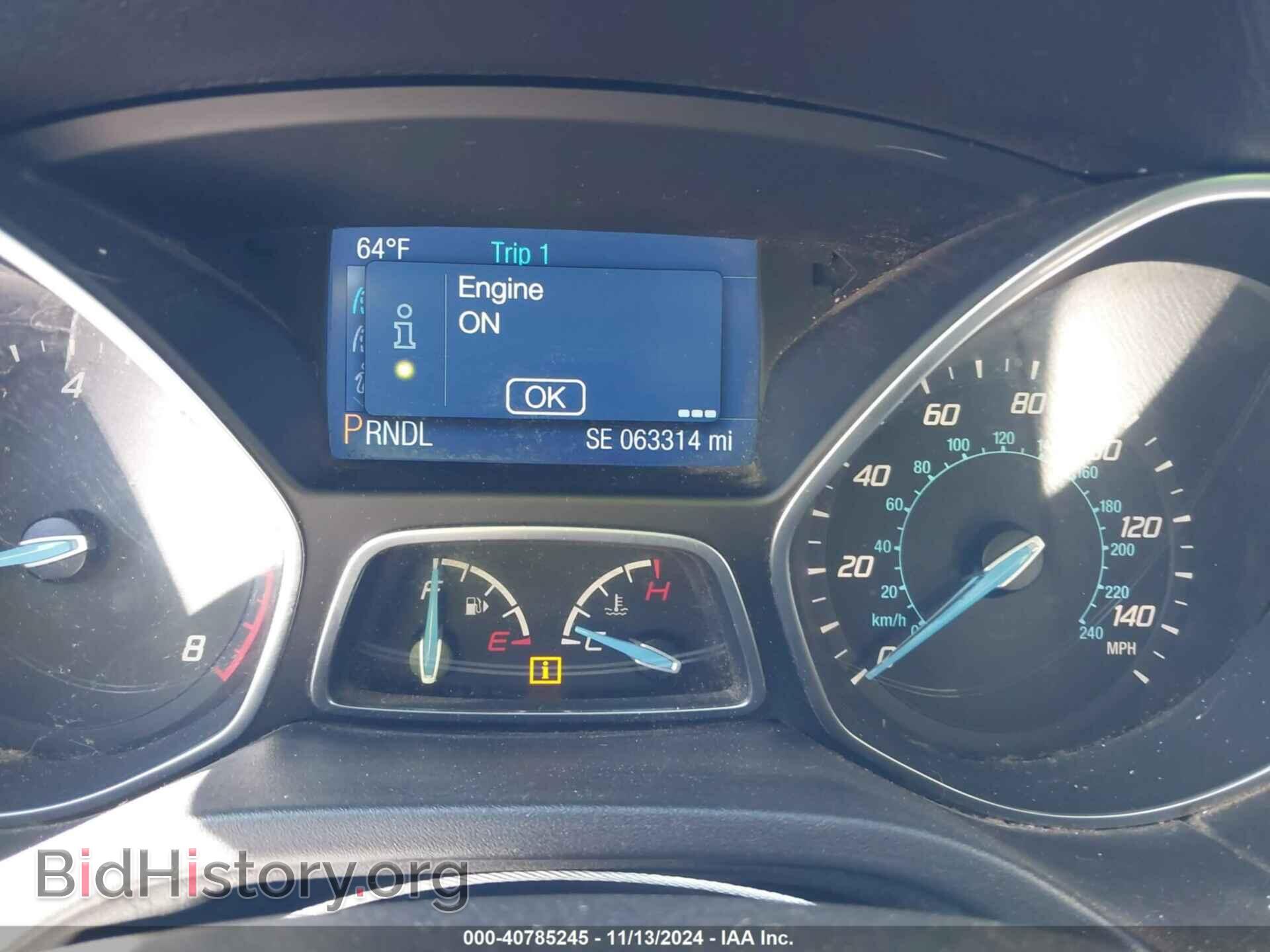 2014 FORD FOCUS - VIN: 1FADP3K28EL330123 - Фото 7