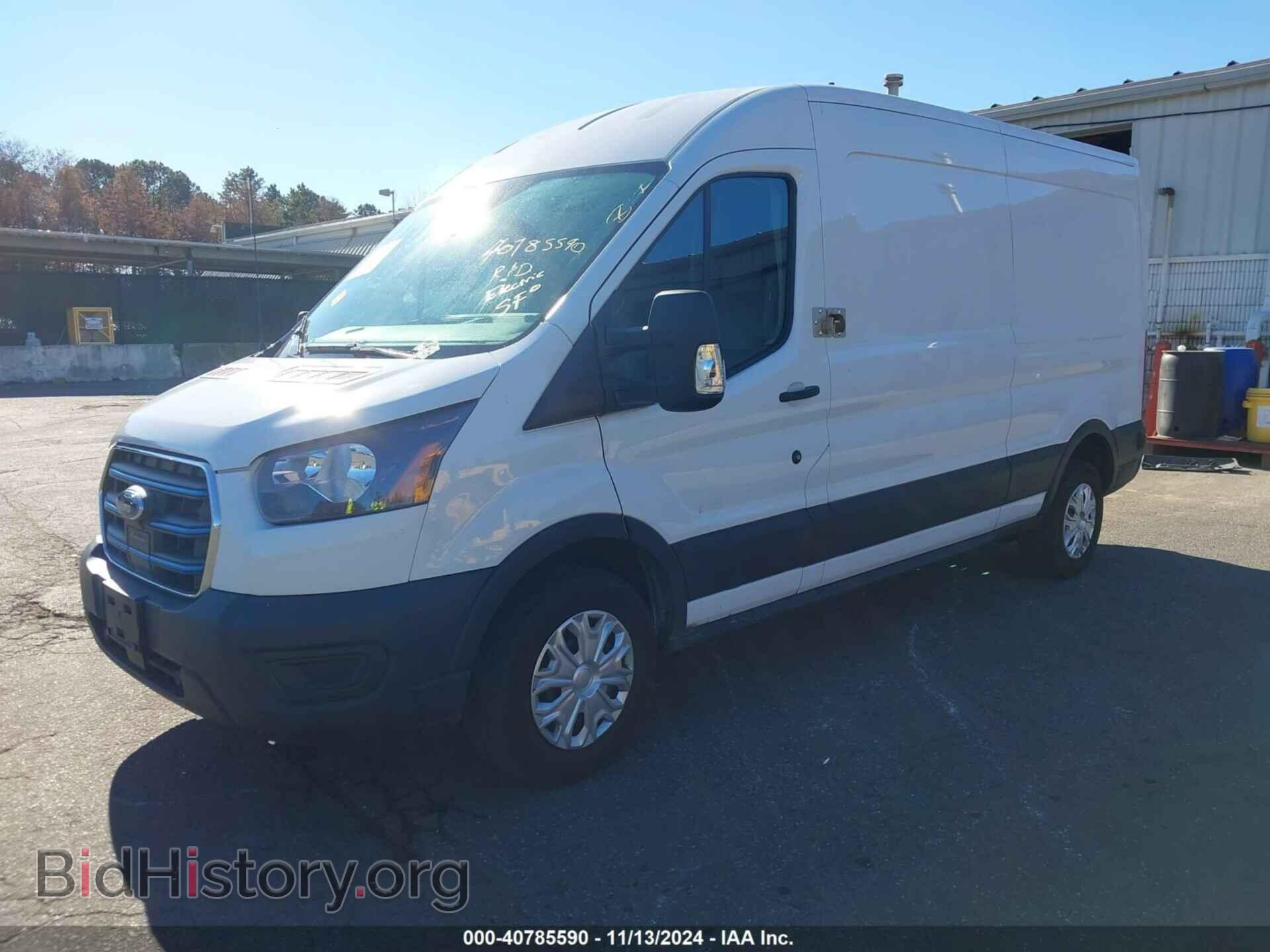 2022 FORD E-TRANSIT-350 CARGO VAN - VIN: 1FTBW9CK0NKA50238 - Фото 2