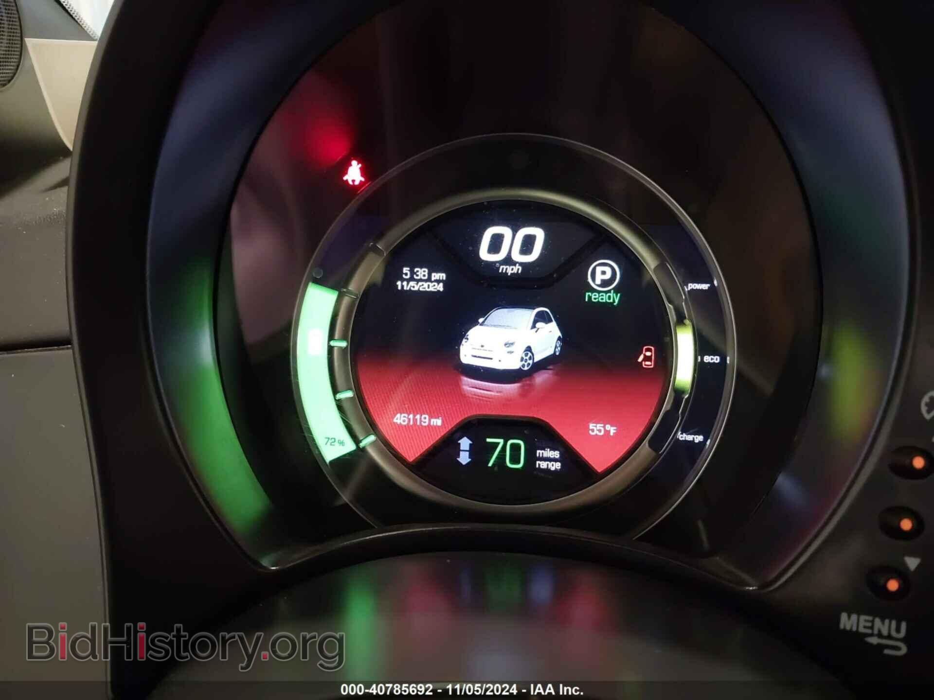 2017 FIAT 500E - VIN: 3C3CFFGEXHT526171 - Фото 7