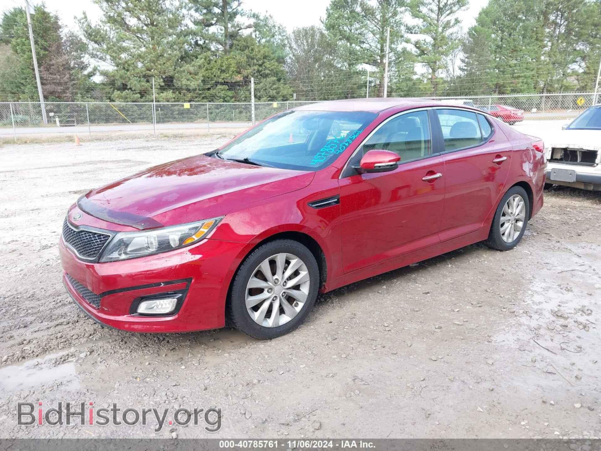 2015 KIA OPTIMA - VIN: 5XXGN4A73FG418515 - Фото 2